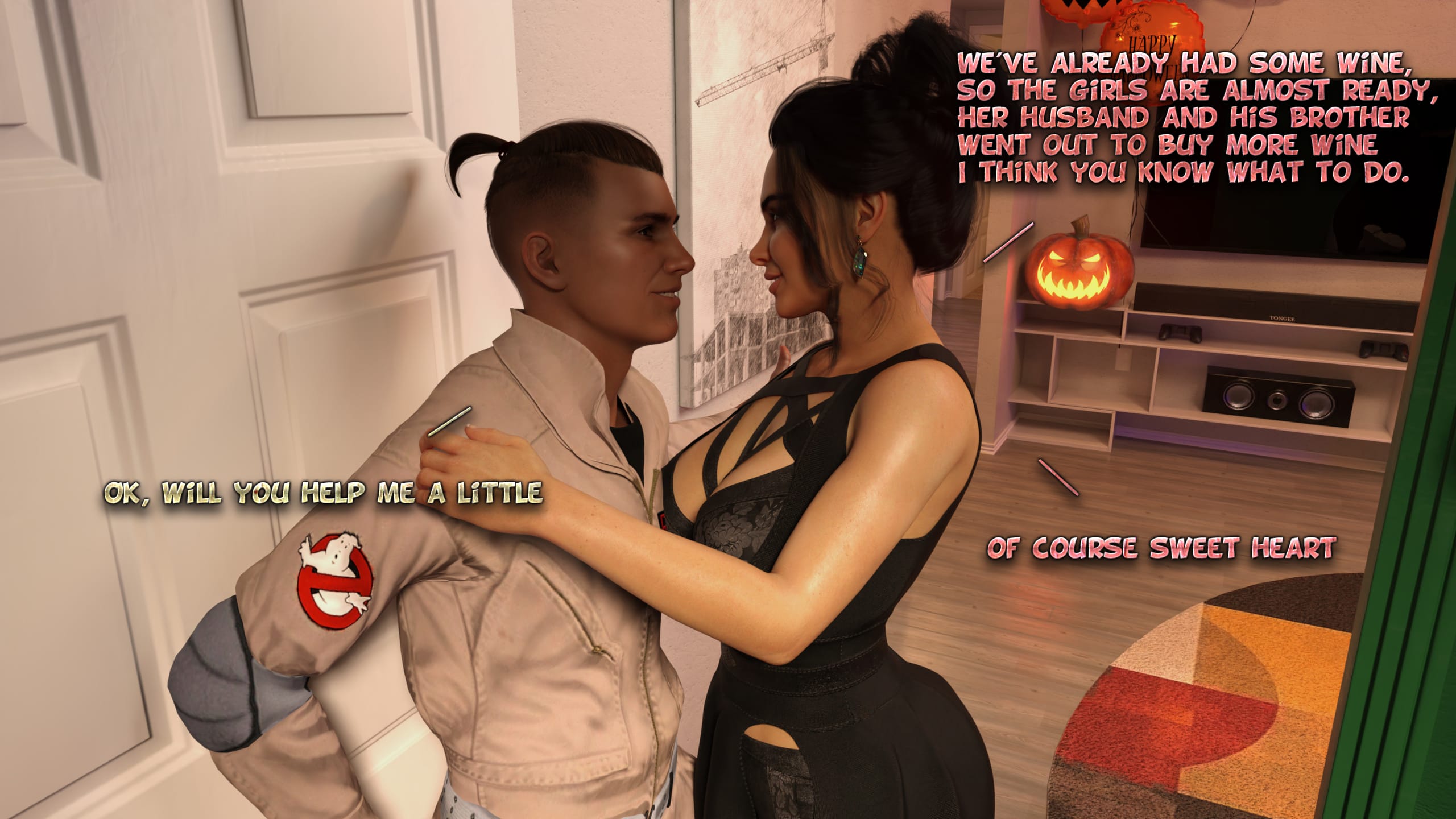 Latin Passion [Real-Deal 3D] 0.2 . Latin Passion - Halloween Party - [Real-Deal 3D] – page 8