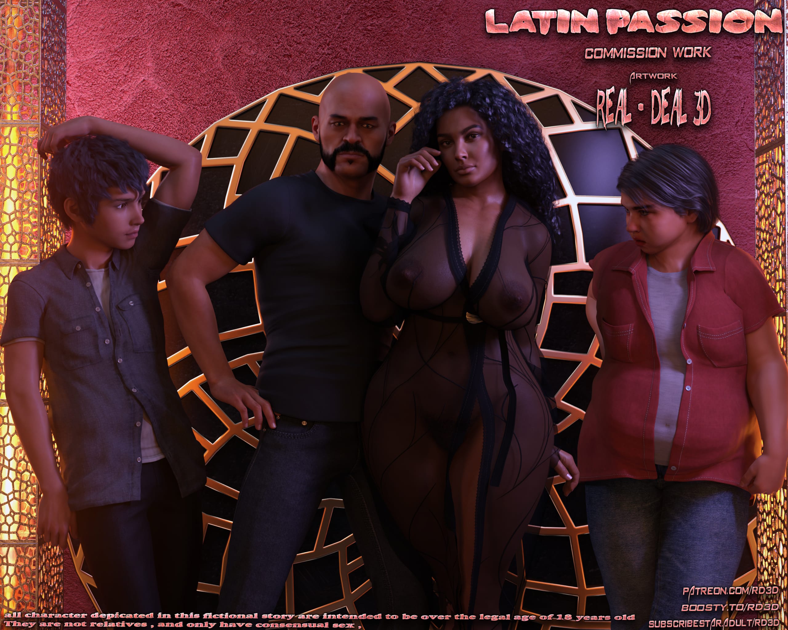 Latin Passion [Real-Deal 3D] 5 . Latin Passion - Chapter 5 [Real-Deal 3D] – page 1