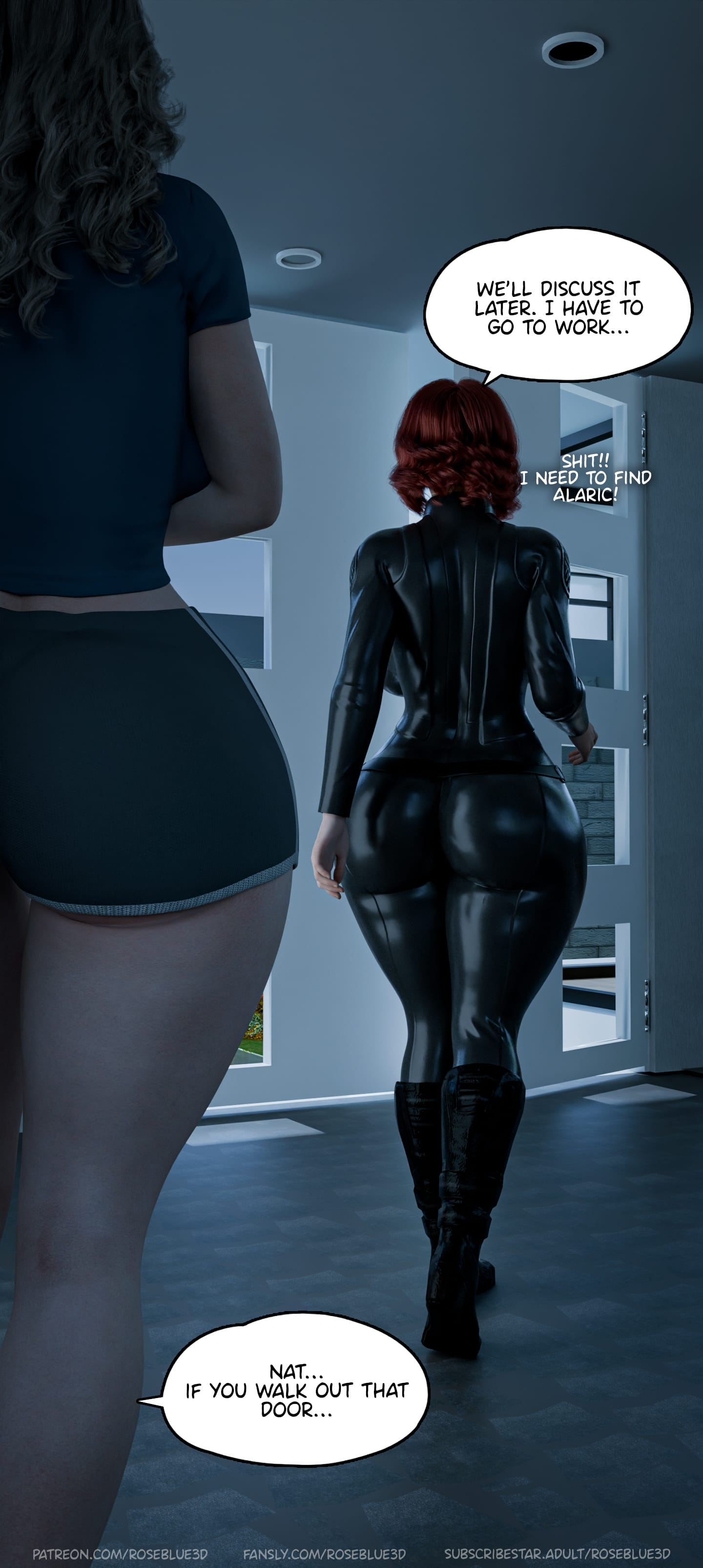 My Neighbor’s Widow [Rose Blue 3D] 46 . My Neighbor's Widow - Chapter 46 [Rose Blue 3D] – page 9