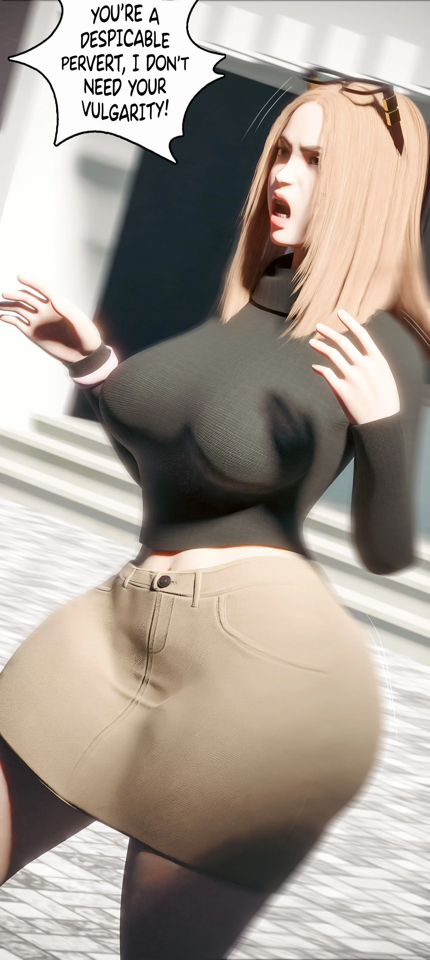 My Neighbor’s Widow [Rose Blue 3D] 13 . My Neighbor's Widow - Chapter 13 [Rose Blue 3D] – page 24