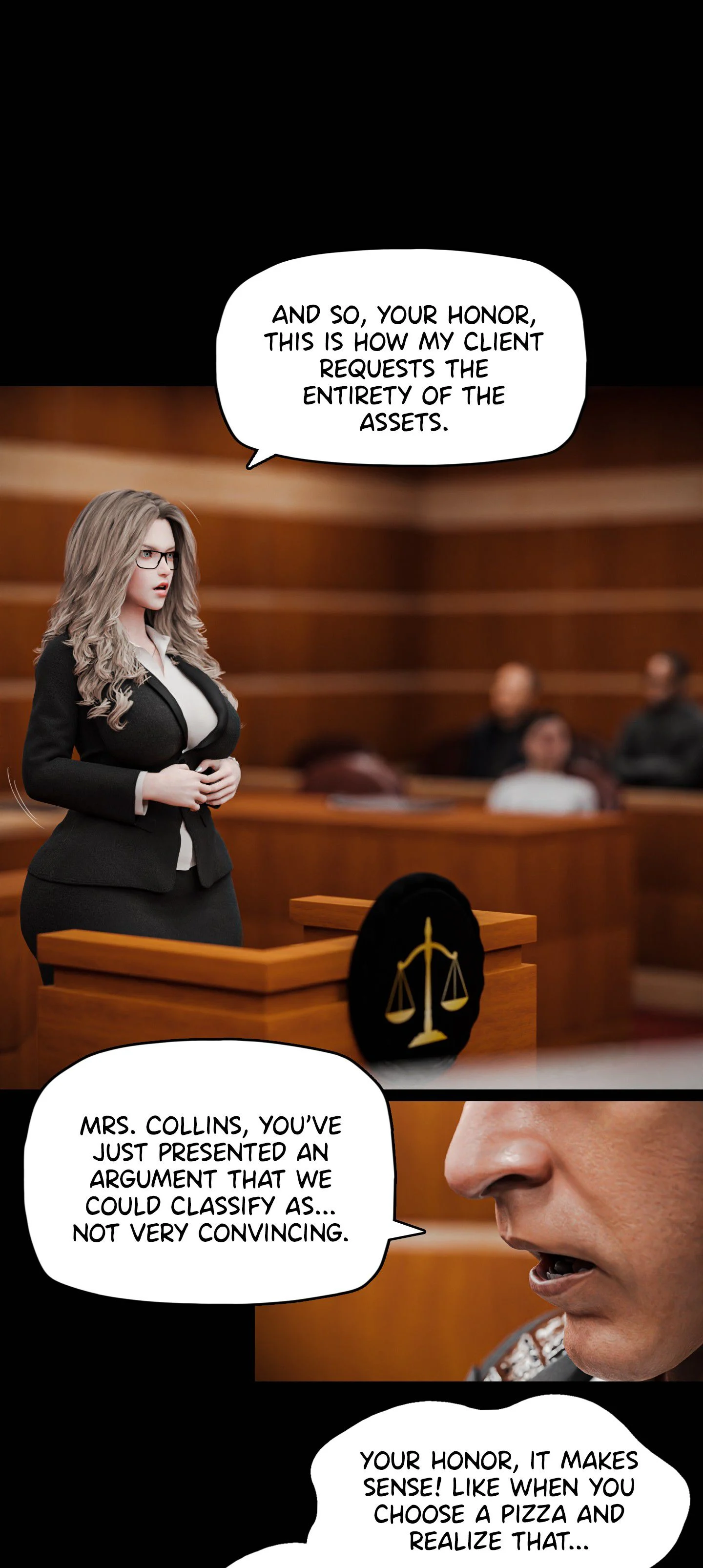 My Neighbor’s Widow [Rose Blue 3D] 13 . My Neighbor's Widow - Chapter 13 [Rose Blue 3D] – page 3