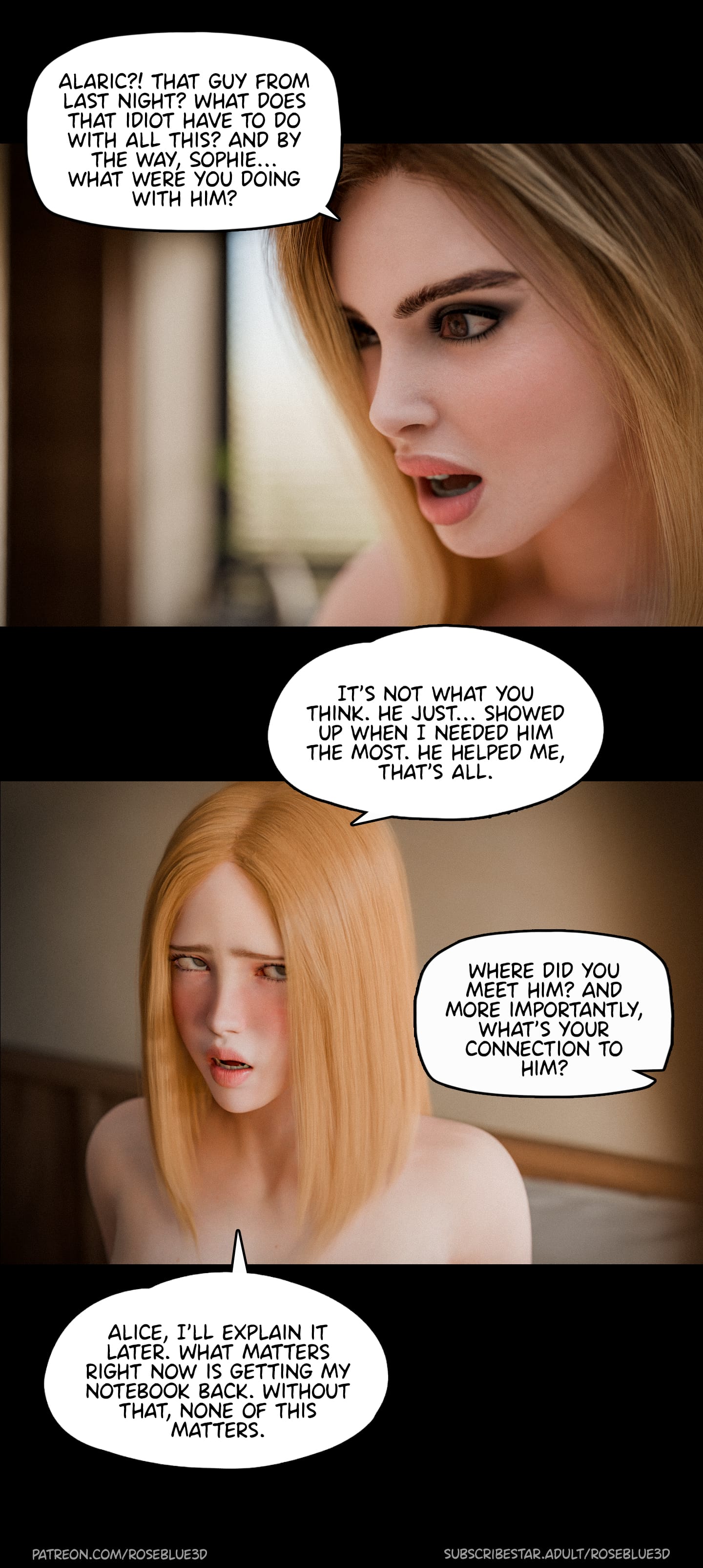 My Neighbor’s Widow [Rose Blue 3D] 35 . My Neighbor's Widow - Chapter 35 [Rose Blue 3D] – page 14
