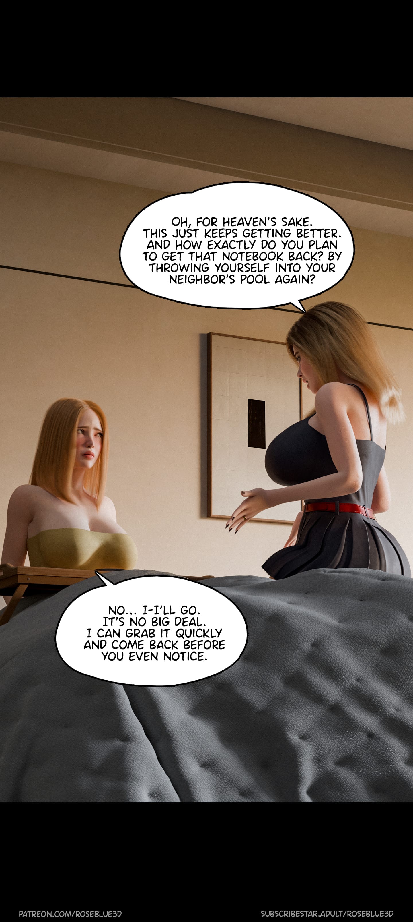 My Neighbor’s Widow [Rose Blue 3D] 35 . My Neighbor's Widow - Chapter 35 [Rose Blue 3D] – page 15