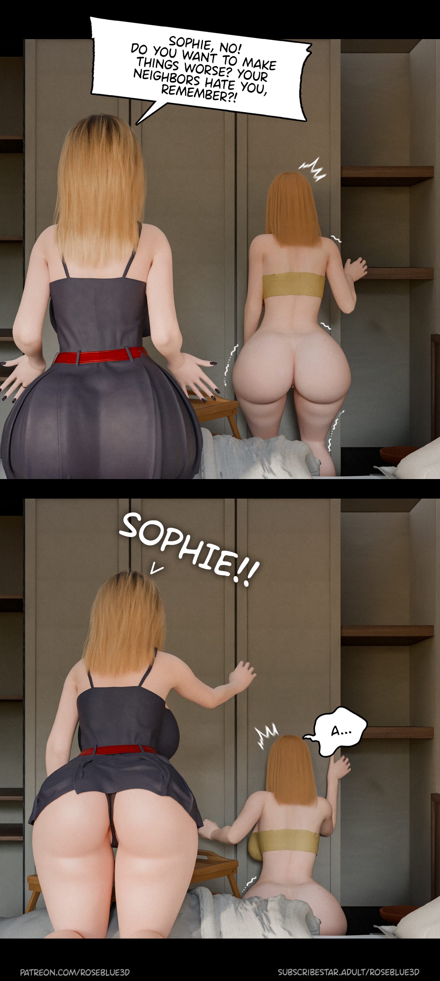 My Neighbor’s Widow [Rose Blue 3D] 35 . My Neighbor's Widow - Chapter 35 [Rose Blue 3D] – page 16