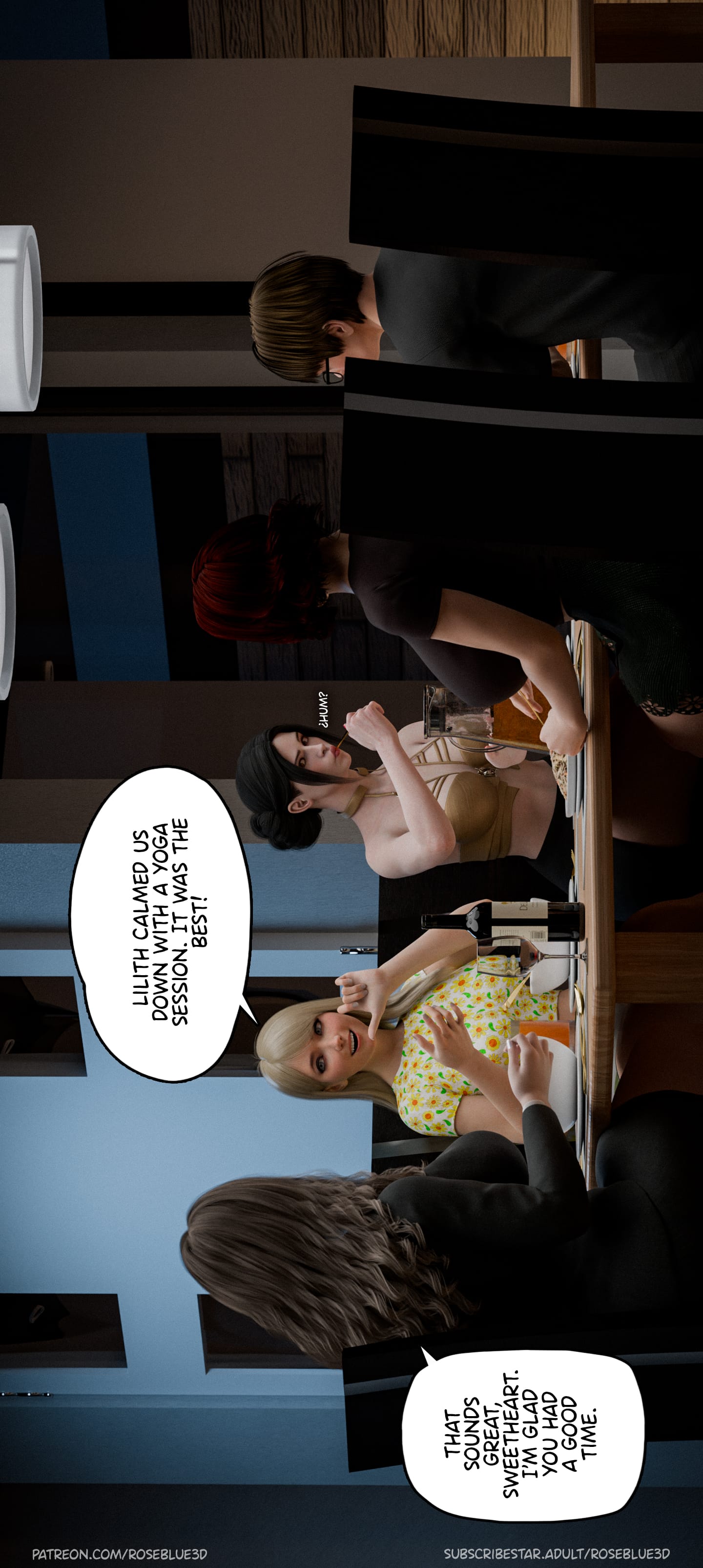 My Neighbor’s Widow [Rose Blue 3D] 35 . My Neighbor's Widow - Chapter 35 [Rose Blue 3D] – page 25