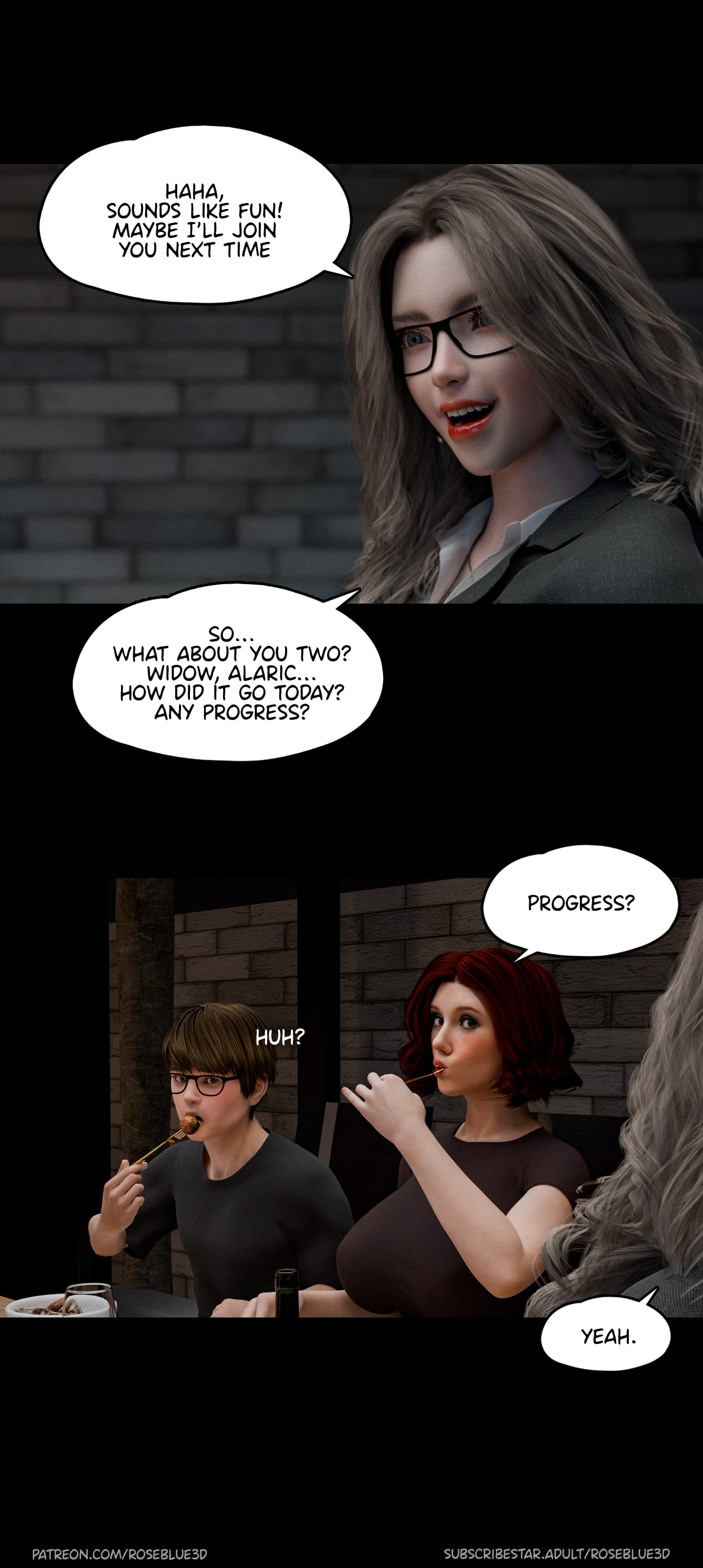 My Neighbor’s Widow [Rose Blue 3D] 35 . My Neighbor's Widow - Chapter 35 [Rose Blue 3D] – page 27