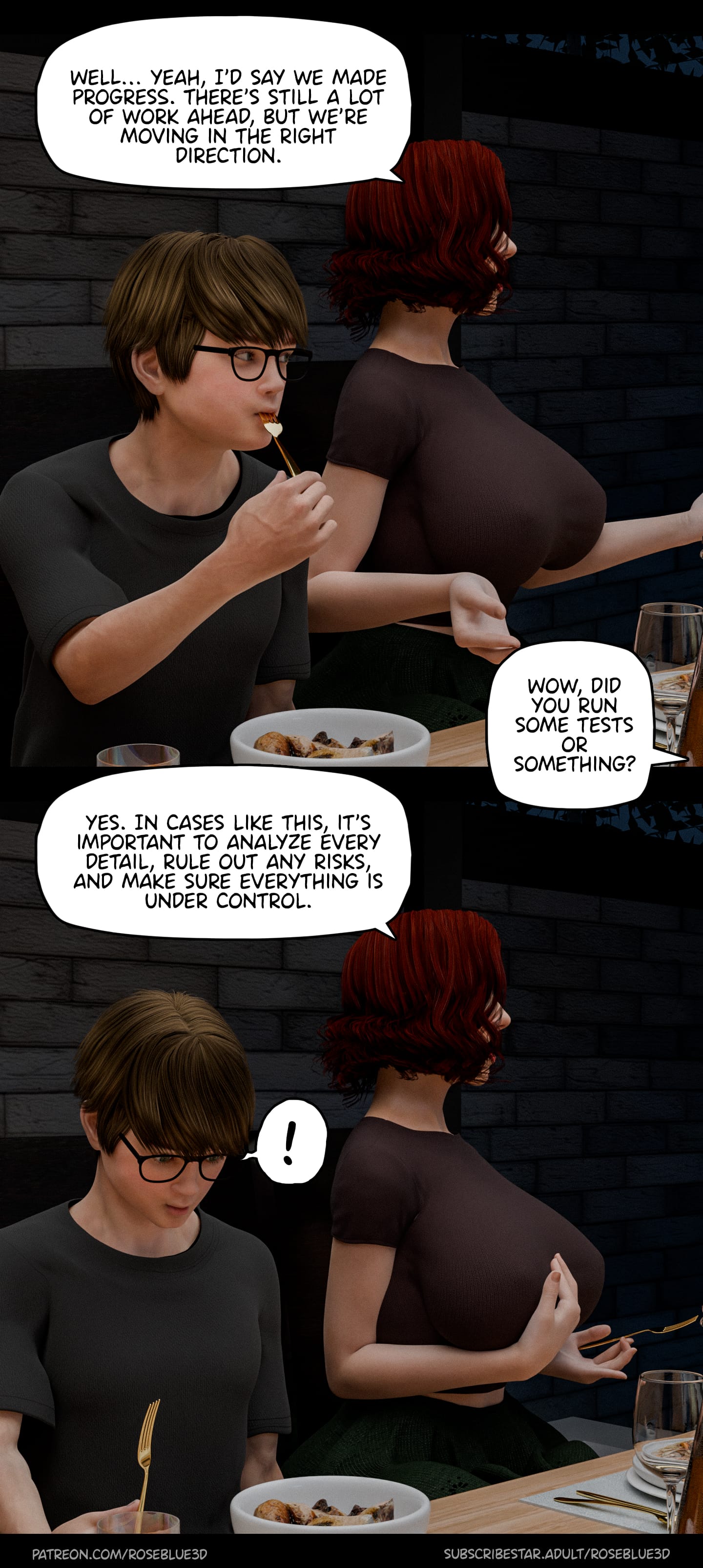 My Neighbor’s Widow [Rose Blue 3D] 35 . My Neighbor's Widow - Chapter 35 [Rose Blue 3D] – page 28