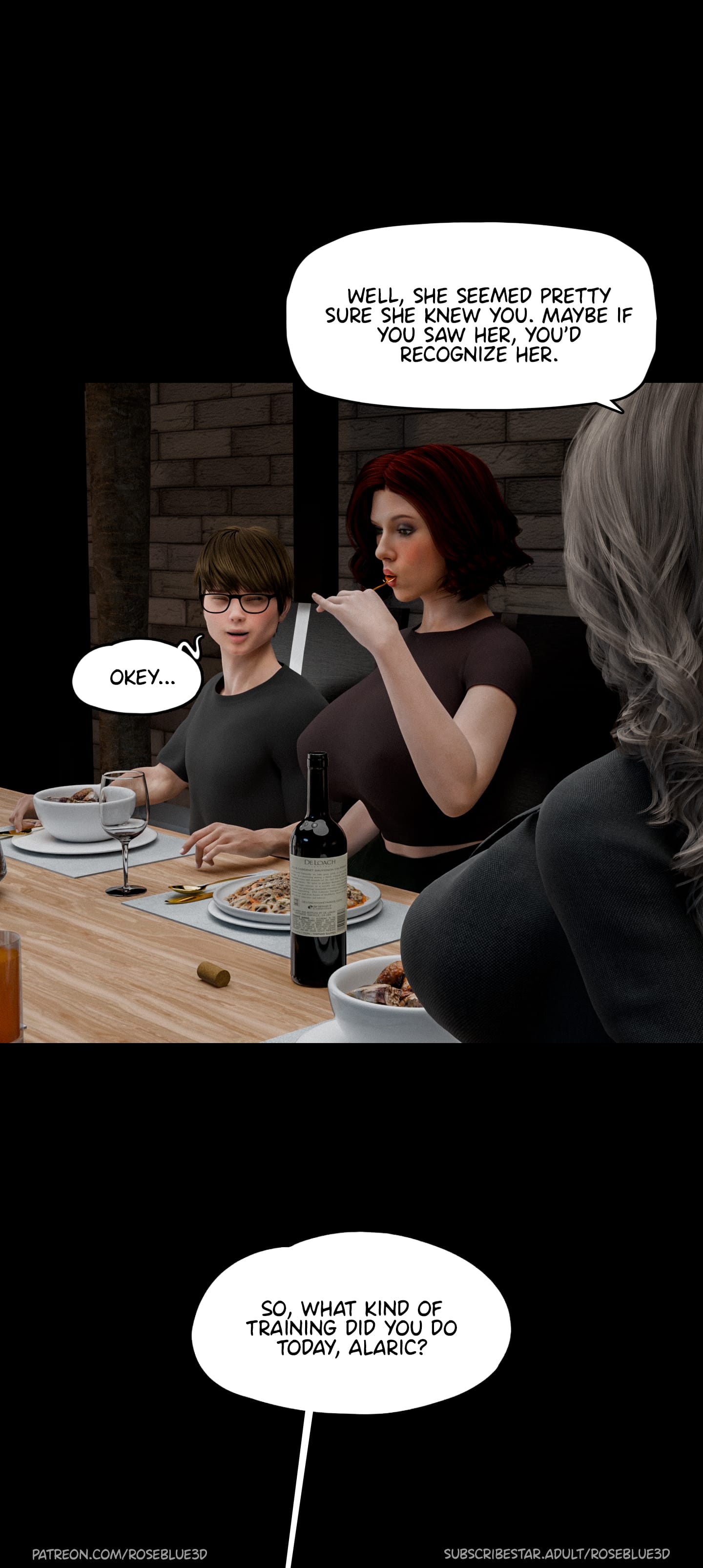 My Neighbor’s Widow [Rose Blue 3D] 35 . My Neighbor's Widow - Chapter 35 [Rose Blue 3D] – page 36