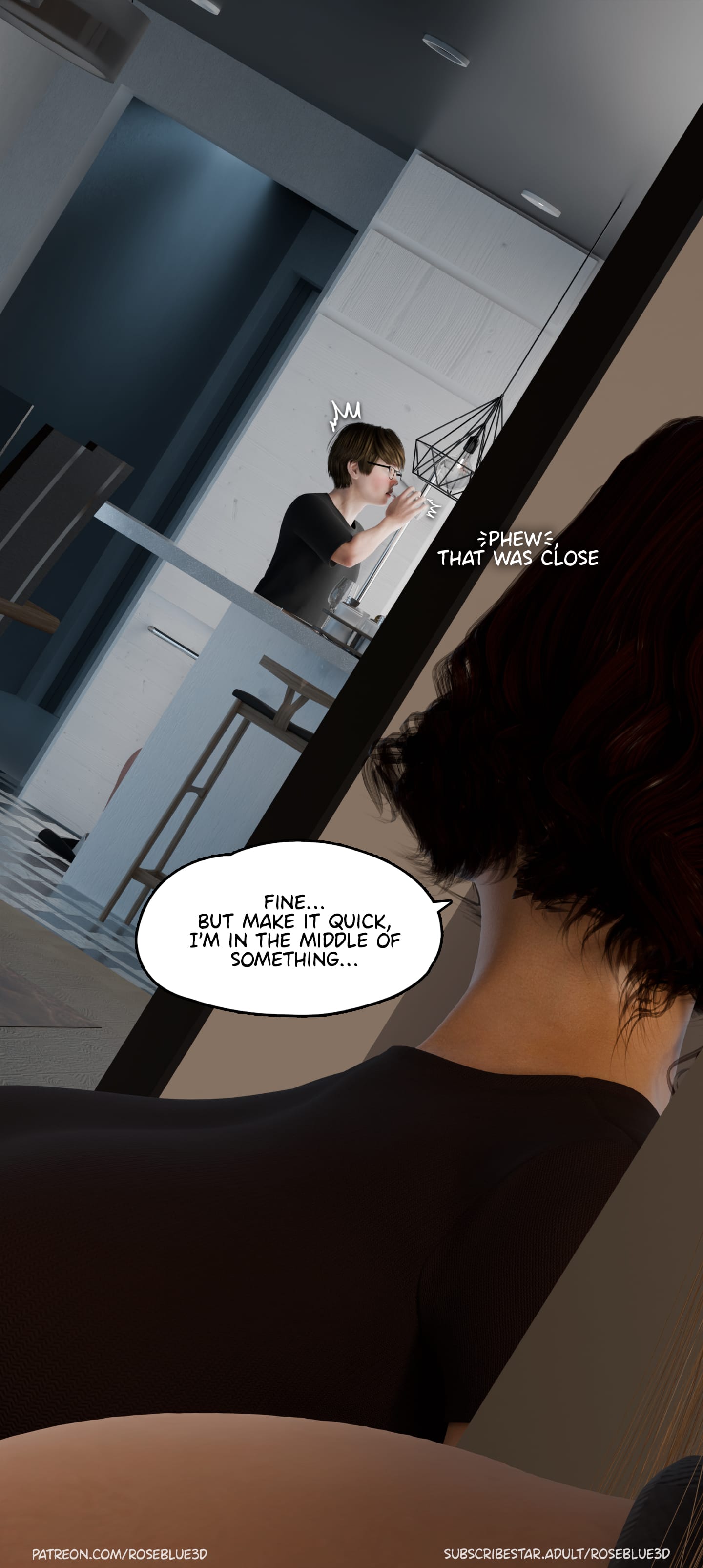 My Neighbor’s Widow [Rose Blue 3D] 37 . My Neighbor's Widow - Chapter 37 [Rose Blue 3D] – page 10