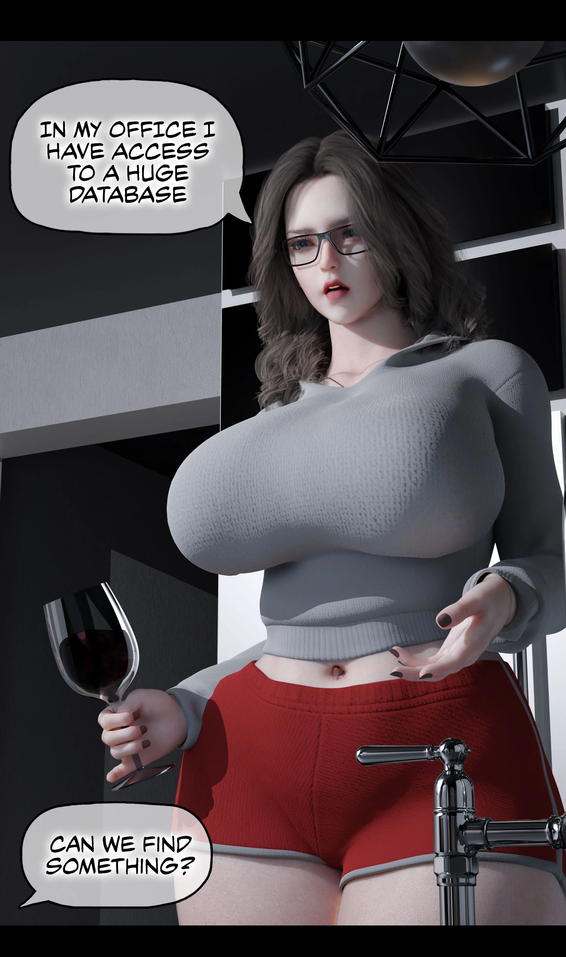 My Neighbor’s Widow [Rose Blue 3D] 2 . My Neighbor's Widow - Chapter 2 [Rose Blue 3D] – page 34
