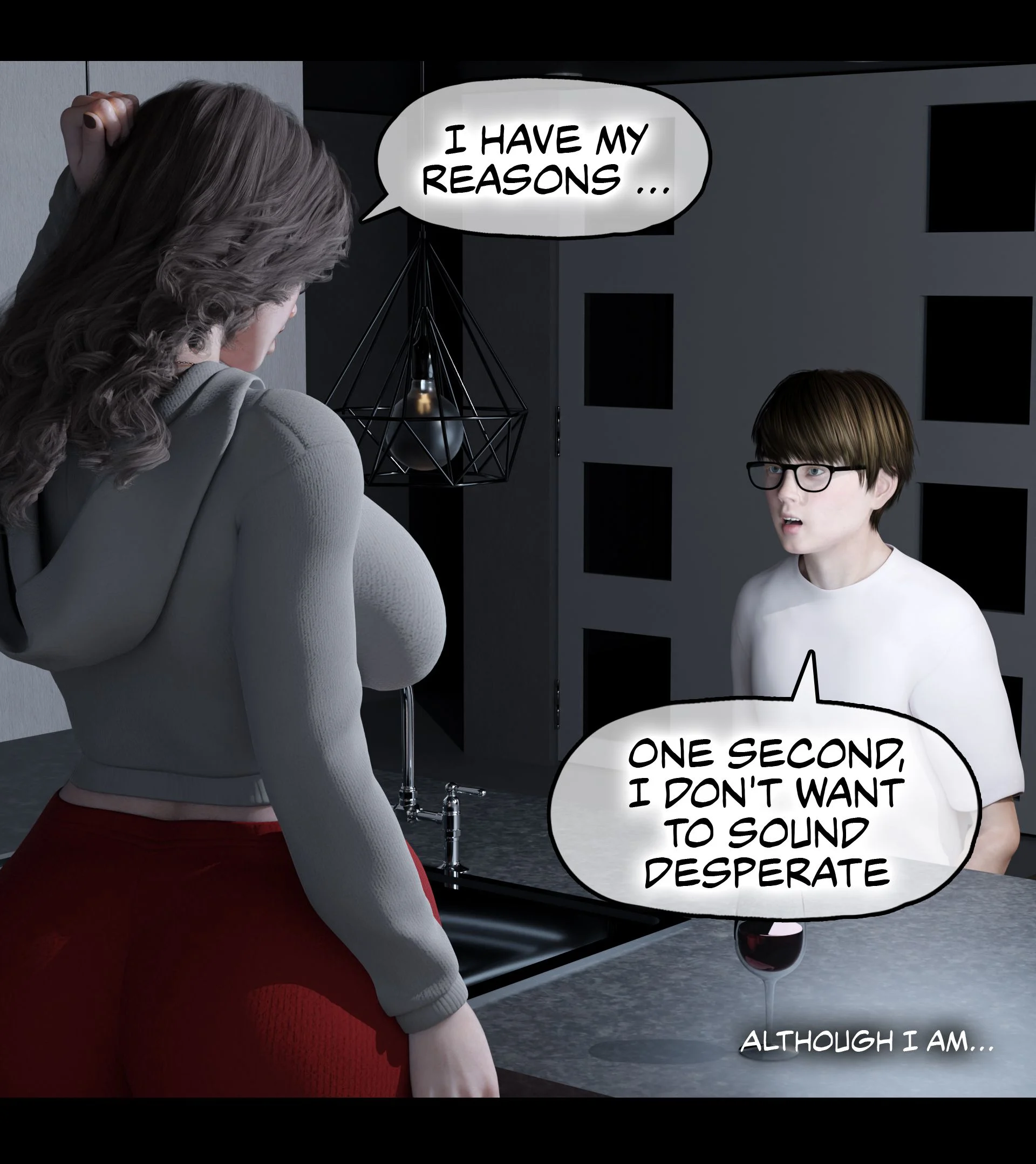 My Neighbor’s Widow [Rose Blue 3D] 2 . My Neighbor's Widow - Chapter 2 [Rose Blue 3D] – page 40