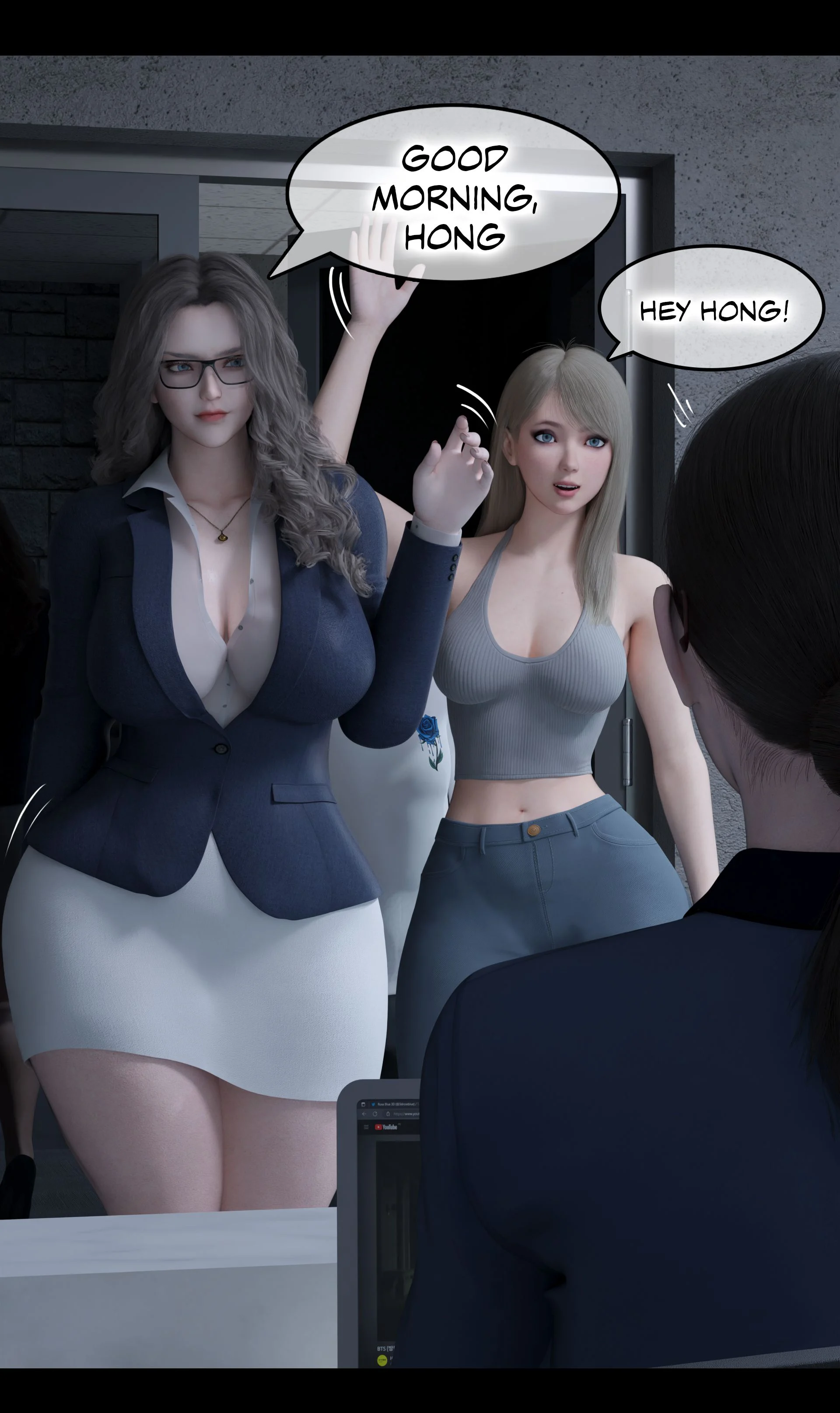My Neighbor’s Widow [Rose Blue 3D] 2 . My Neighbor's Widow - Chapter 2 [Rose Blue 3D] – page 70
