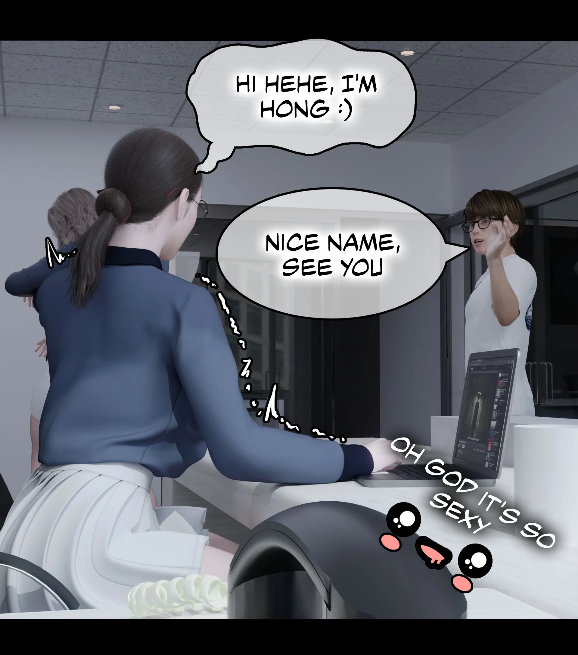 My Neighbor’s Widow [Rose Blue 3D] 2 . My Neighbor's Widow - Chapter 2 [Rose Blue 3D] – page 75