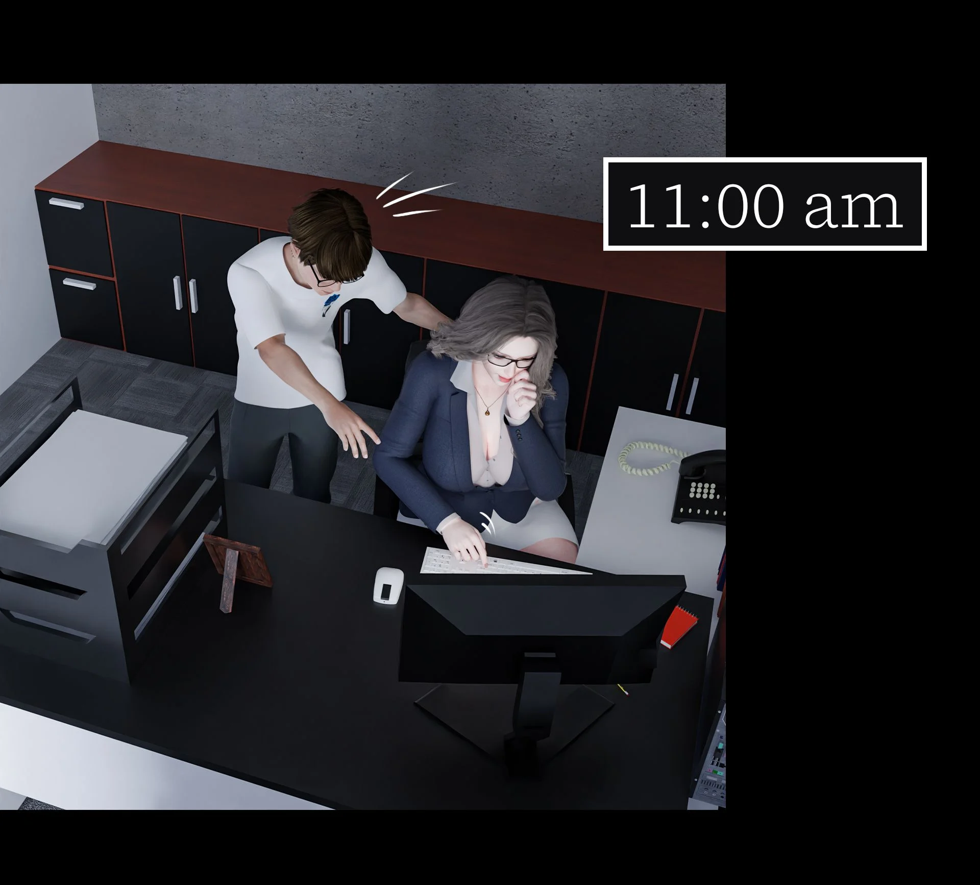 My Neighbor’s Widow [Rose Blue 3D] 2 . My Neighbor's Widow - Chapter 2 [Rose Blue 3D] – page 84