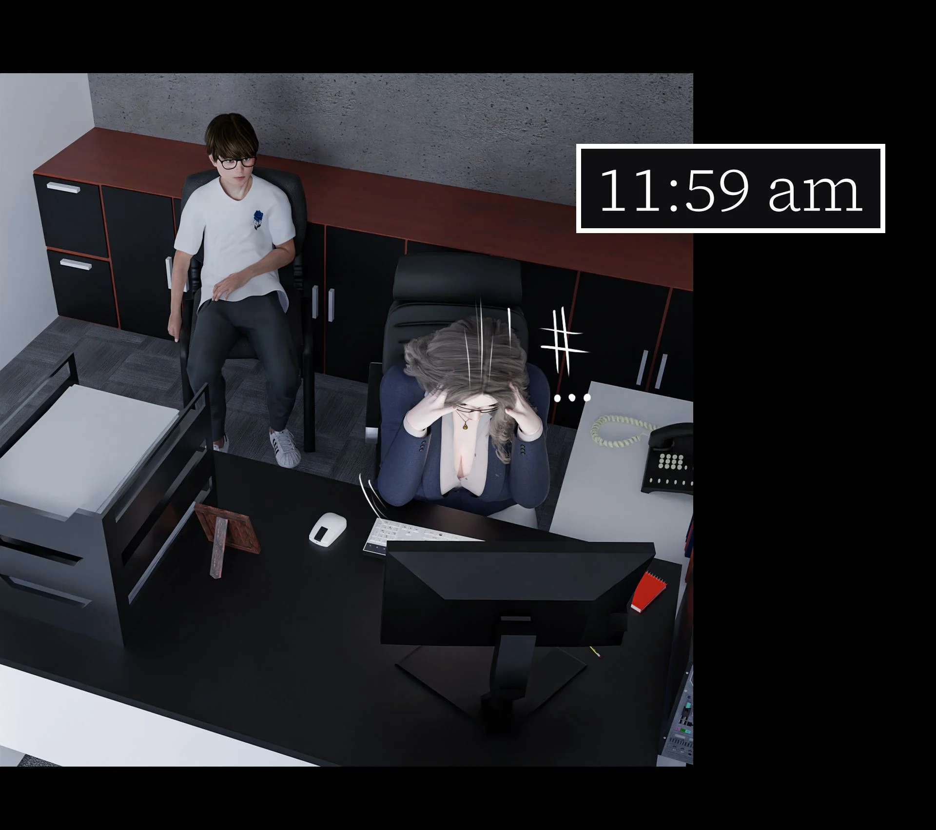 My Neighbor’s Widow [Rose Blue 3D] 2 . My Neighbor's Widow - Chapter 2 [Rose Blue 3D] – page 86