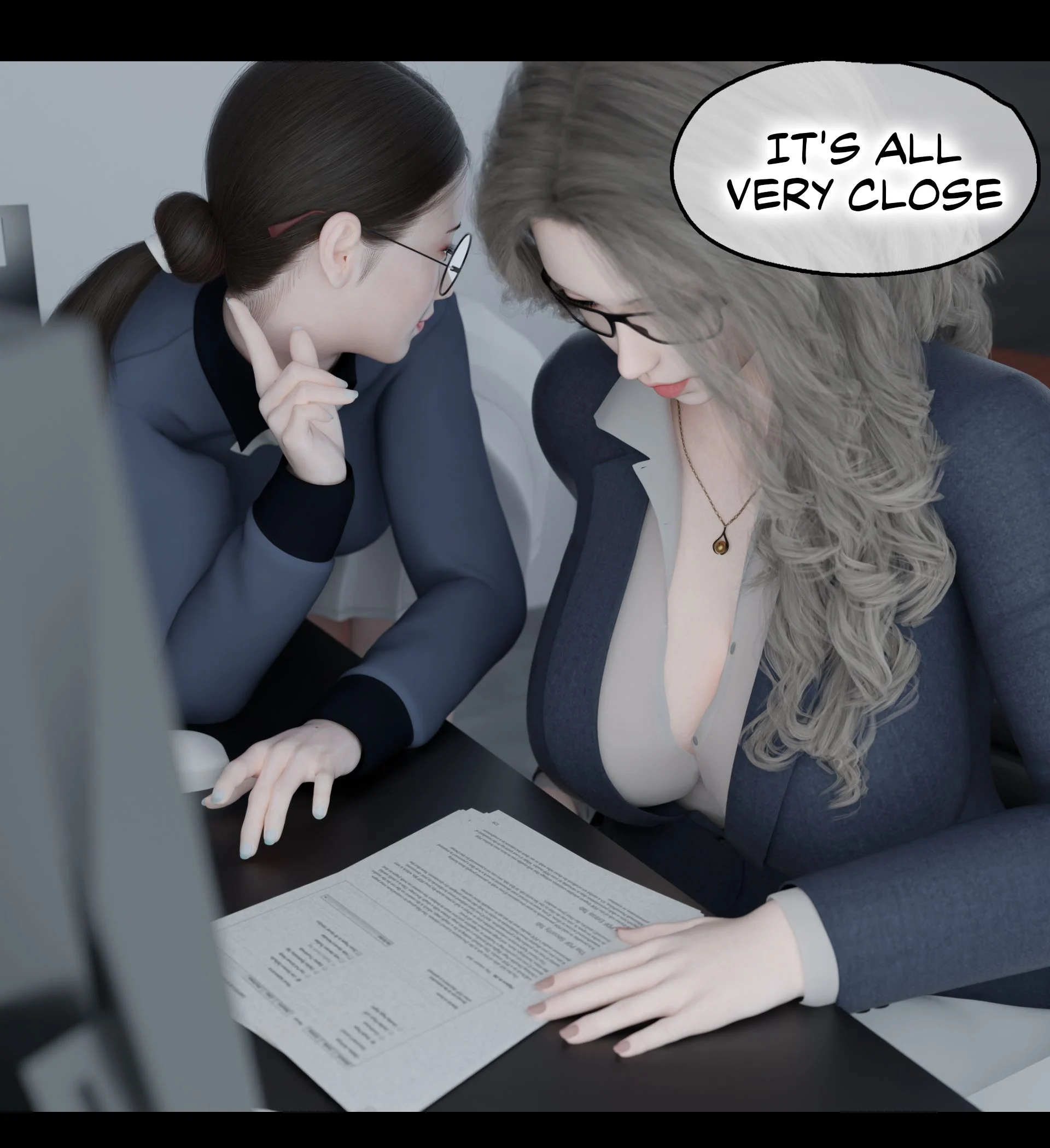 My Neighbor’s Widow [Rose Blue 3D] 2 . My Neighbor's Widow - Chapter 2 [Rose Blue 3D] – page 97