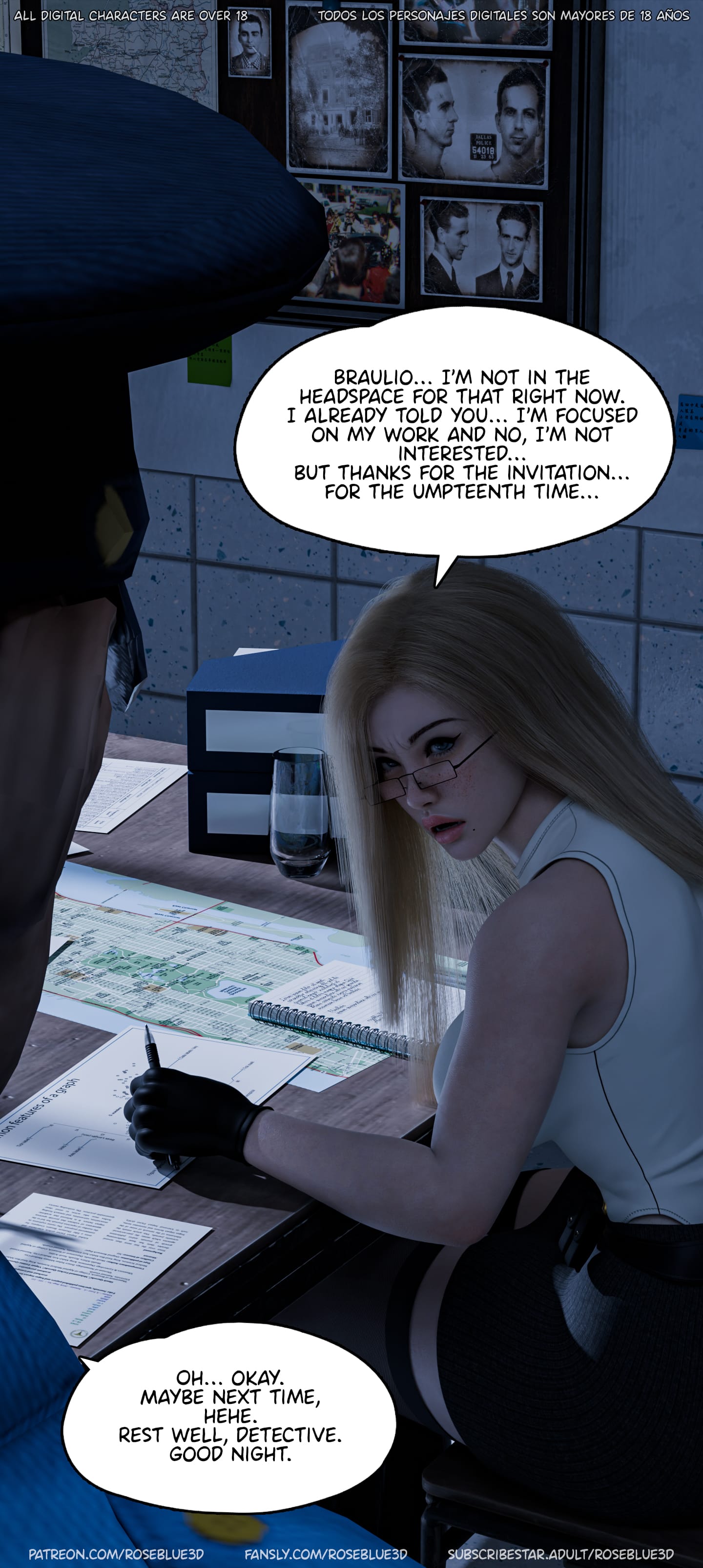 My Neighbor’s Widow [Rose Blue 3D] 52 . My Neighbor's Widow - Chapter 52 [Rose Blue 3D] – page 8