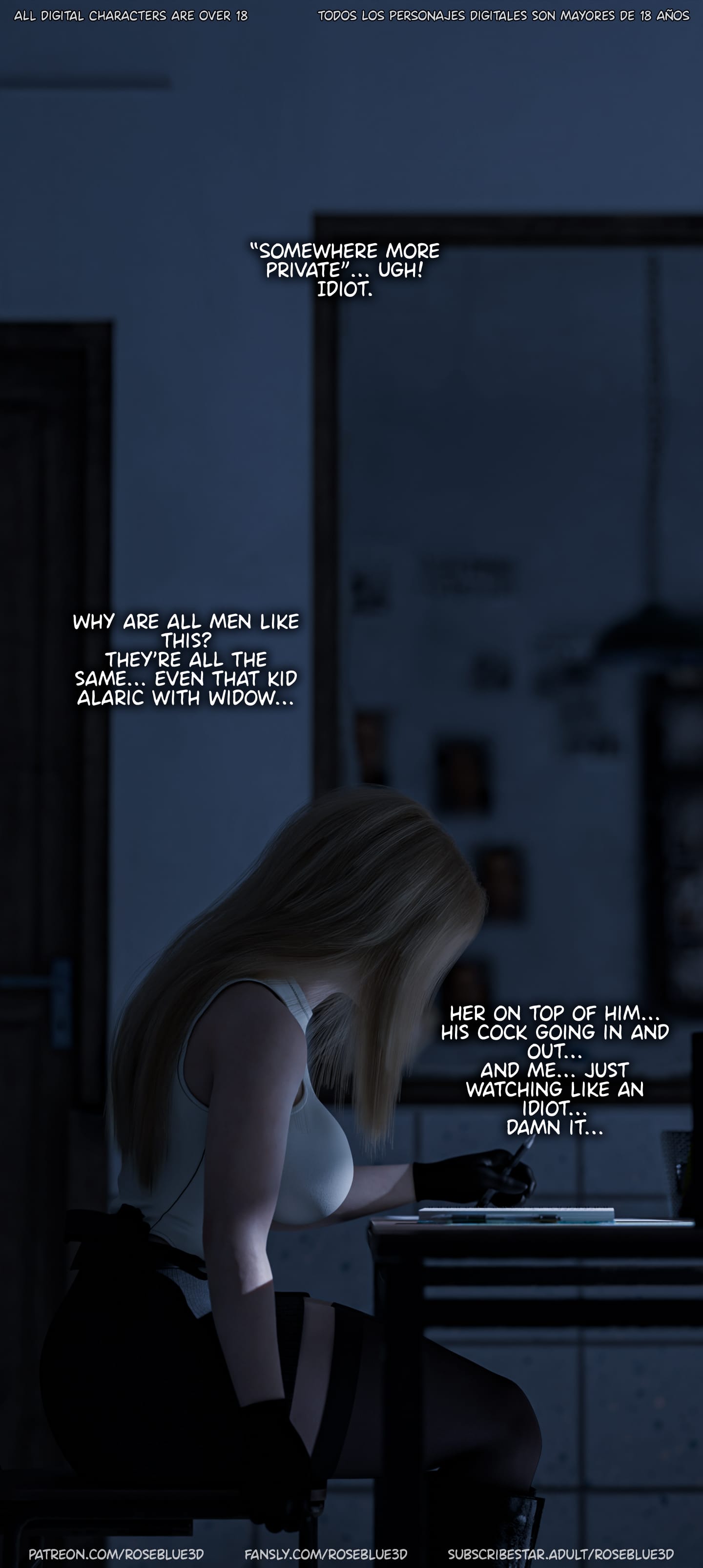 My Neighbor’s Widow [Rose Blue 3D] 52 . My Neighbor's Widow - Chapter 52 [Rose Blue 3D] – page 9
