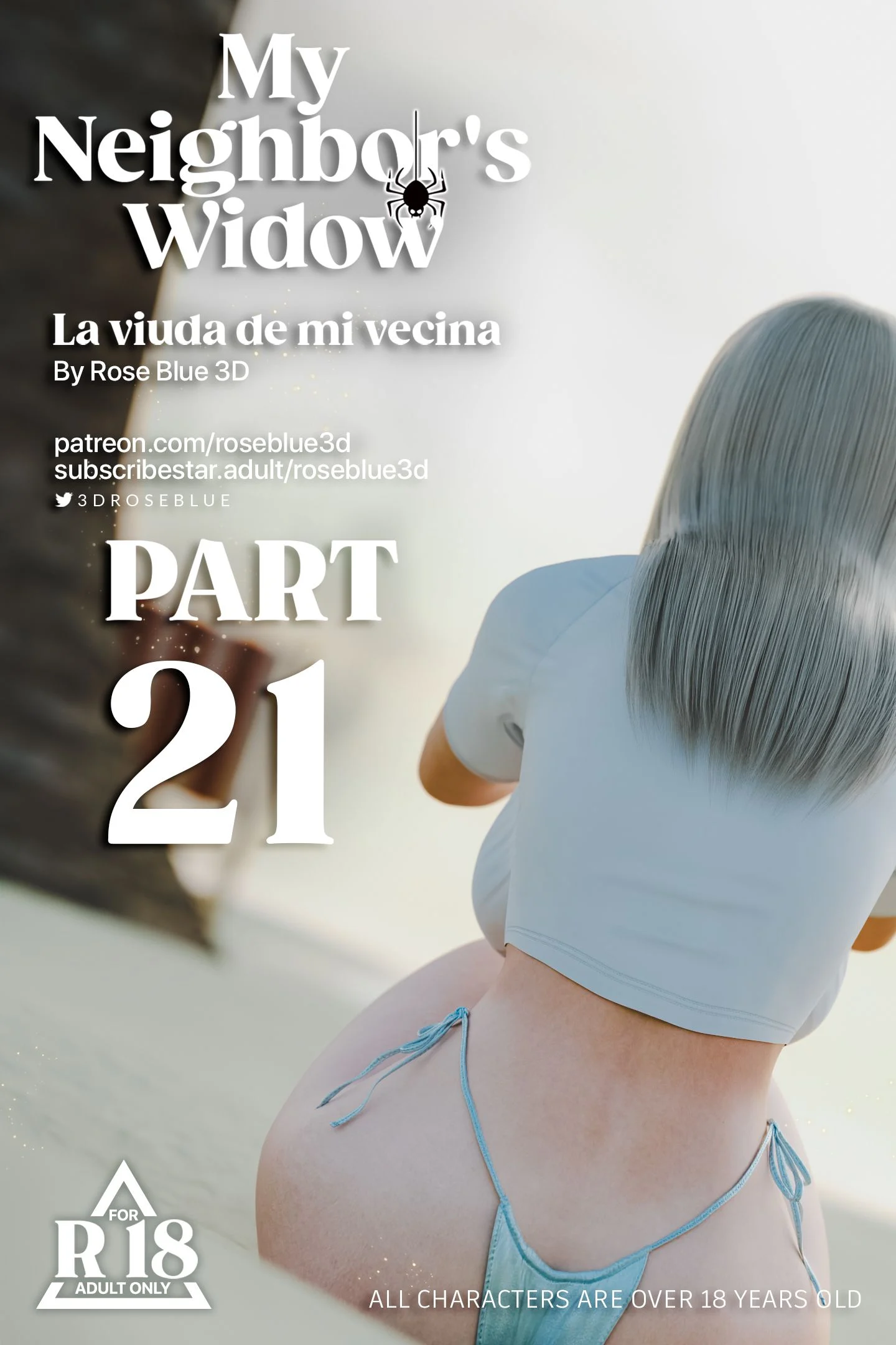 My Neighbor’s Widow [Rose Blue 3D] 21 . My Neighbor's Widow - Chapter 21 [Rose Blue 3D] – page 1