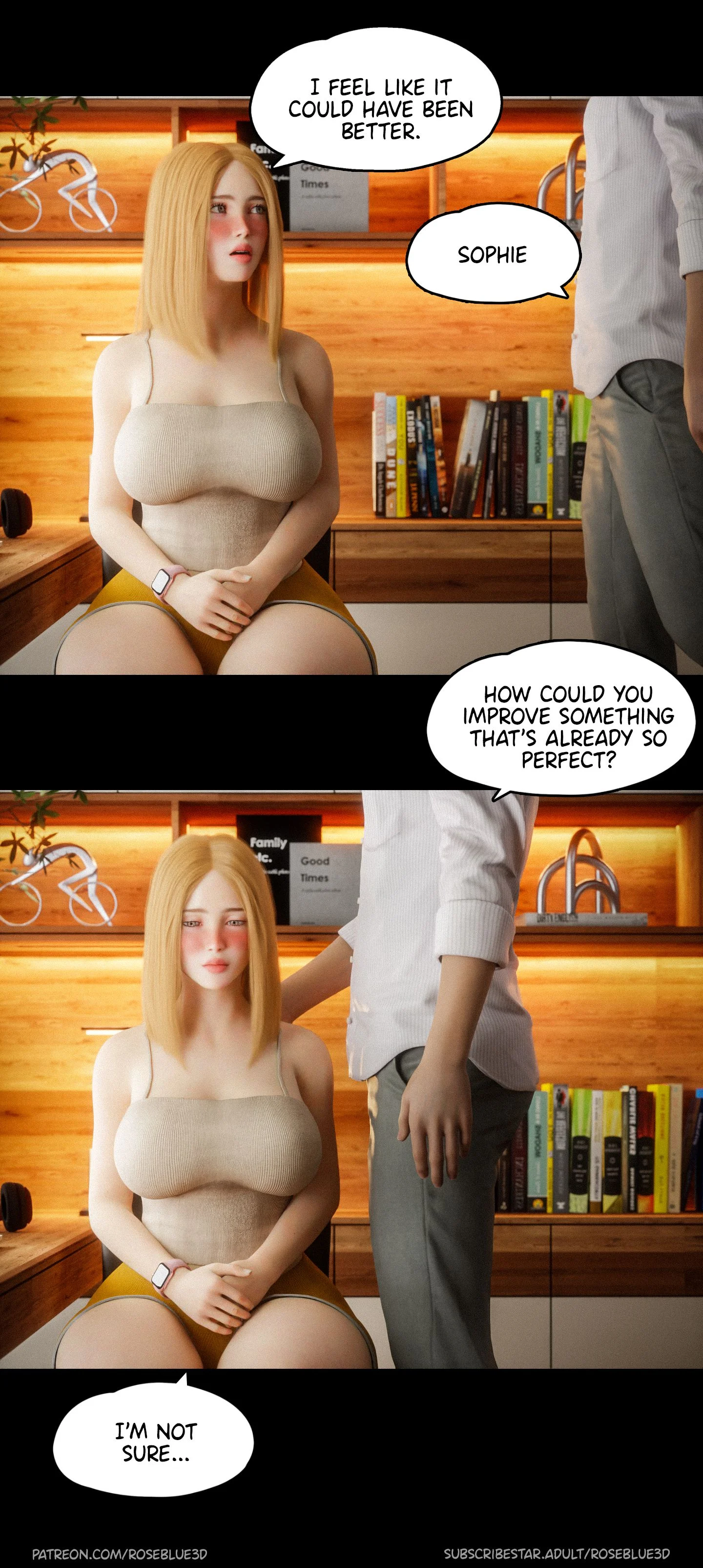 My Neighbor’s Widow [Rose Blue 3D] 21 . My Neighbor's Widow - Chapter 21 [Rose Blue 3D] – page 7