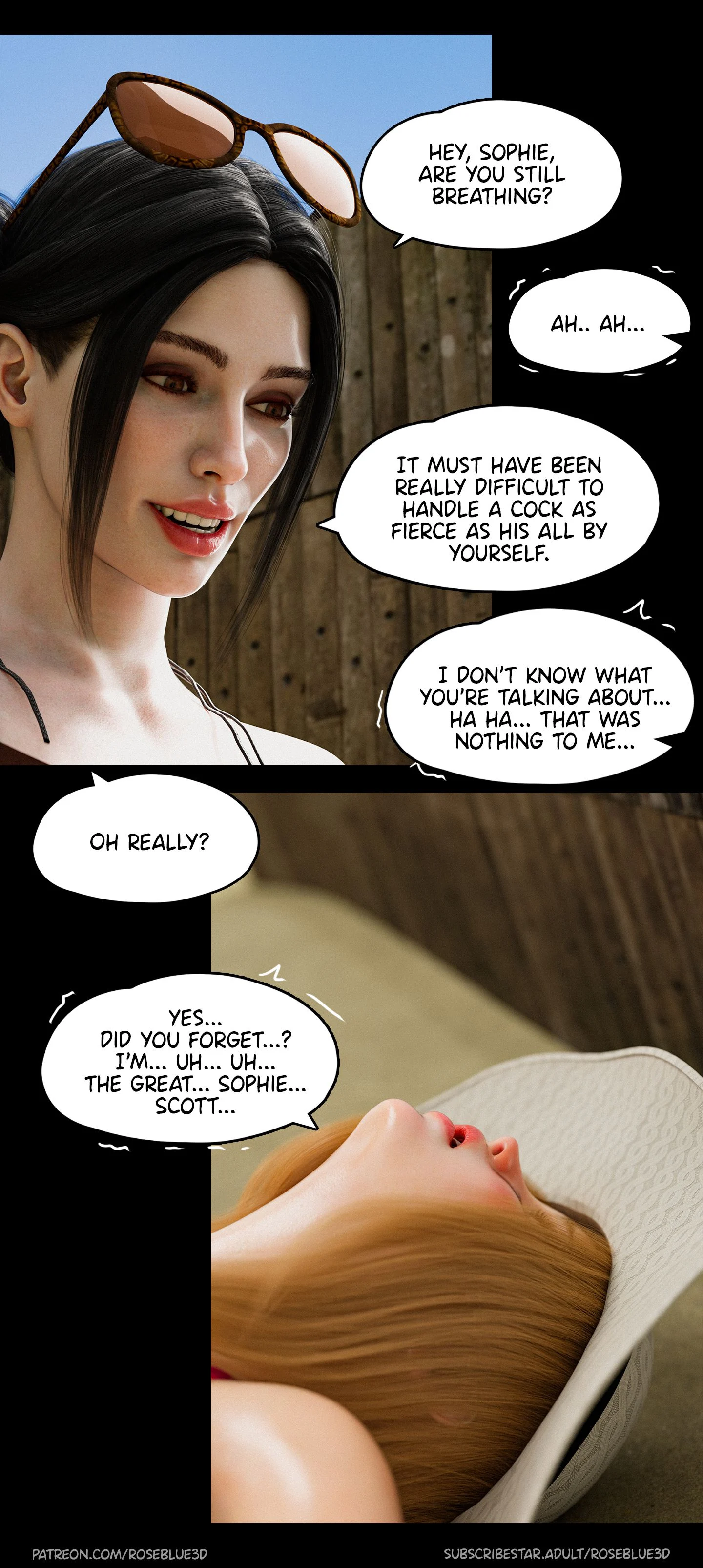 My Neighbor’s Widow [Rose Blue 3D] 21 . My Neighbor's Widow - Chapter 21 [Rose Blue 3D] – page 85