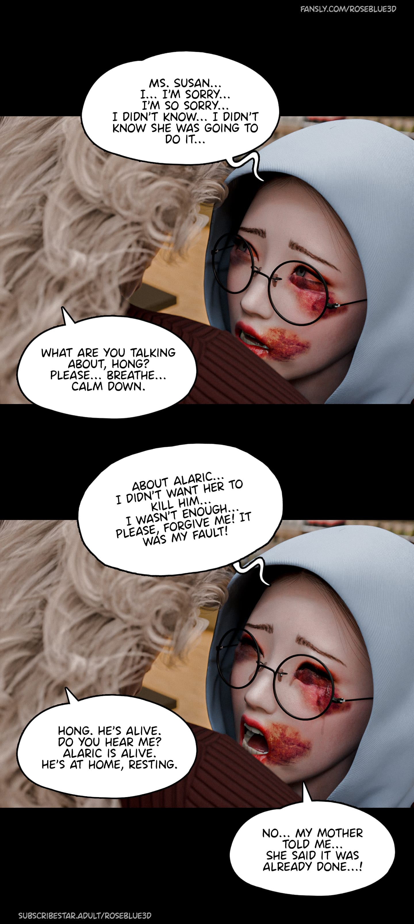 My Neighbor’s Widow [Rose Blue 3D] 44 . My Neighbor's Widow - Chapter 44 [Rose Blue 3D] – page 12