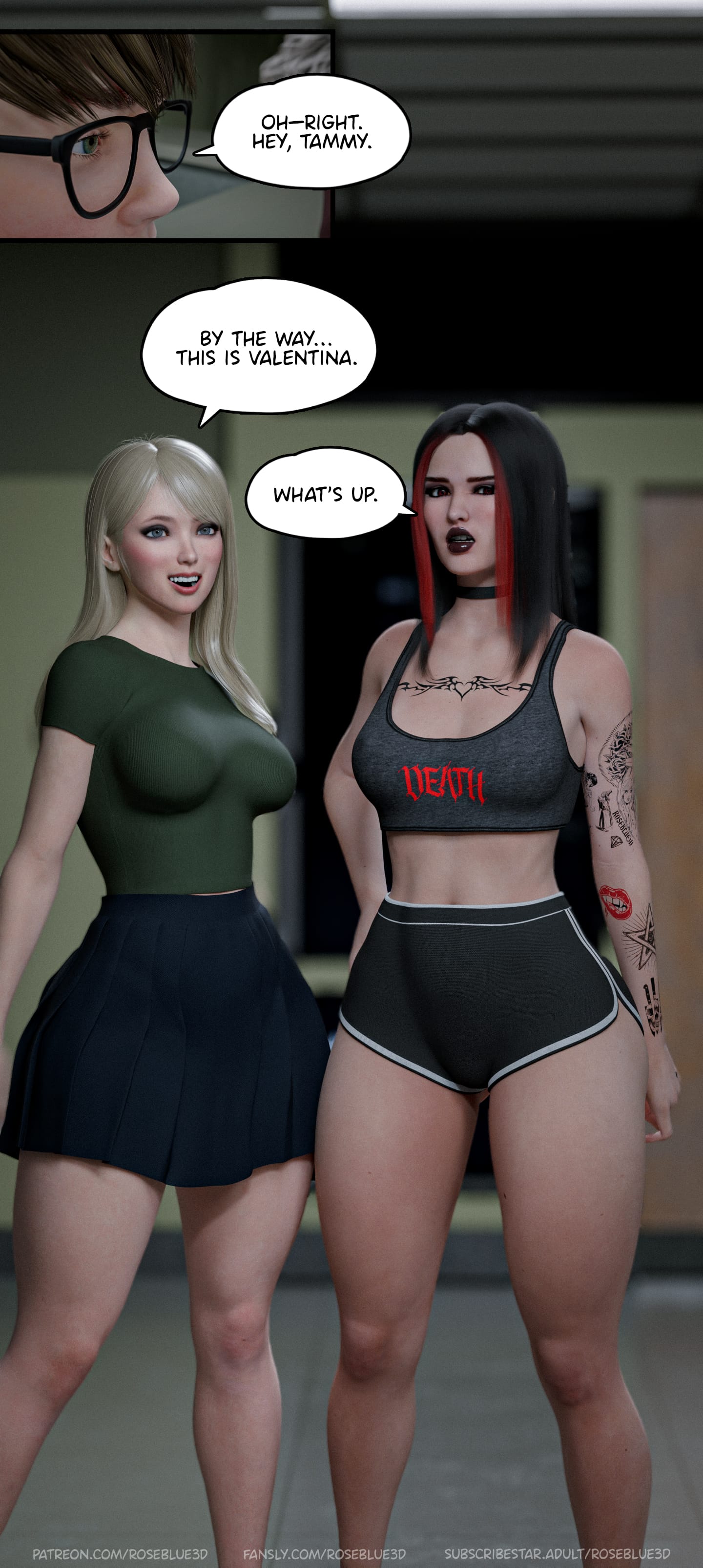 My Neighbor’s Widow [Rose Blue 3D] 44 . My Neighbor's Widow - Chapter 44 [Rose Blue 3D] – page 43