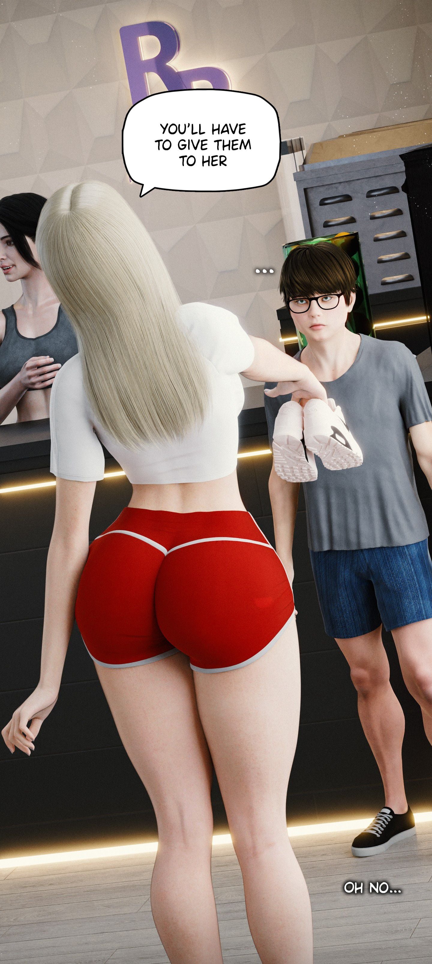 My Neighbor’s Widow [Rose Blue 3D] 12 . My Neighbor's Widow - Chapter 12 [Rose Blue 3D] – page 105