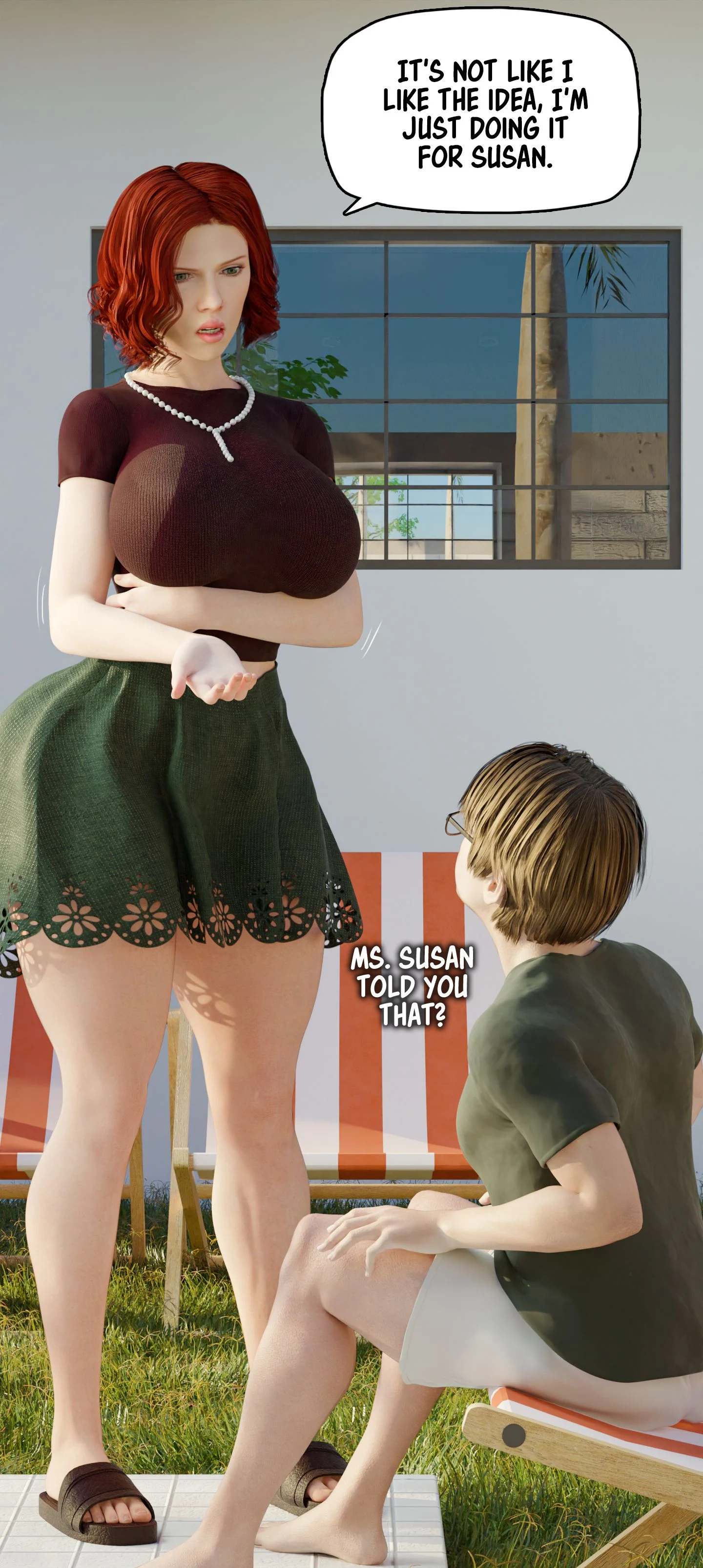 My Neighbor’s Widow [Rose Blue 3D] 11 . My Neighbor's Widow - Chapter 11 [Rose Blue 3D] – page 24