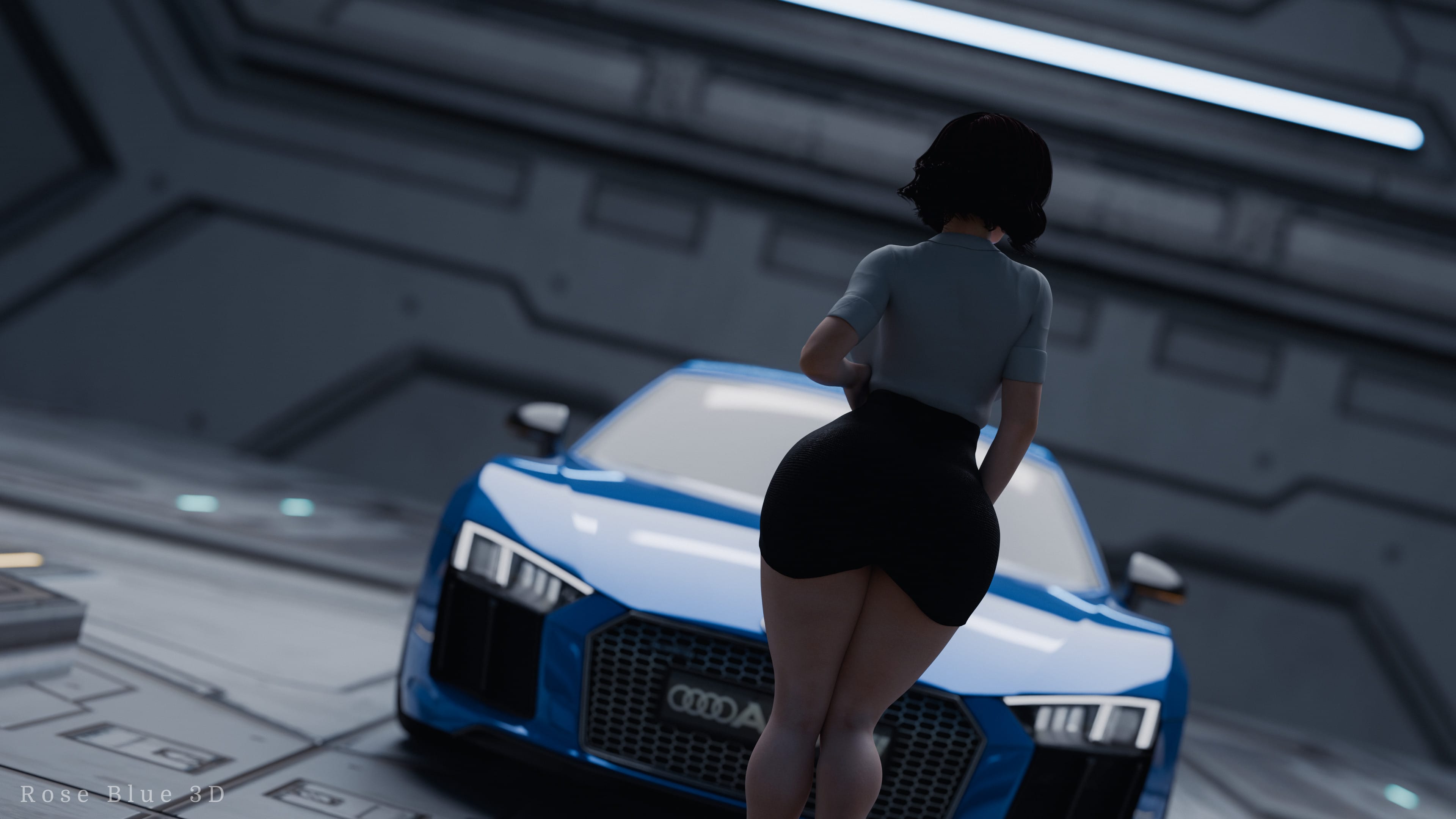 My Neighbor’s Widow [Rose Blue 3D] 39.5 . My Neighbor's Widow - Extra - Chapter 39.5 [Rose Blue 3D] – page 1