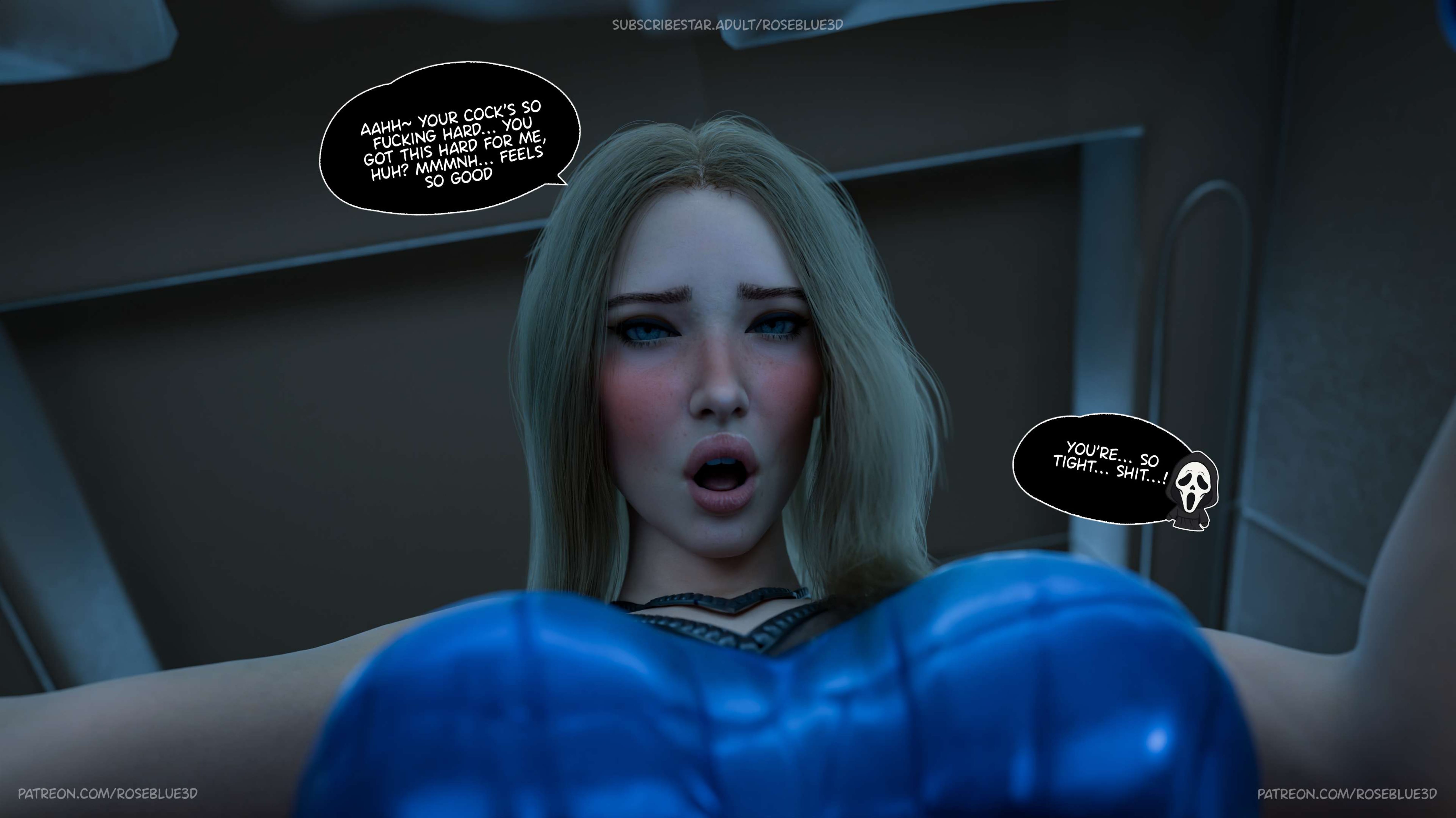 My Neighbor’s Widow [Rose Blue 3D] 47.5 . My Neighbor's Widow - Halloween Special - Chapter 47.5 [Rose Blue 3D] – page 16