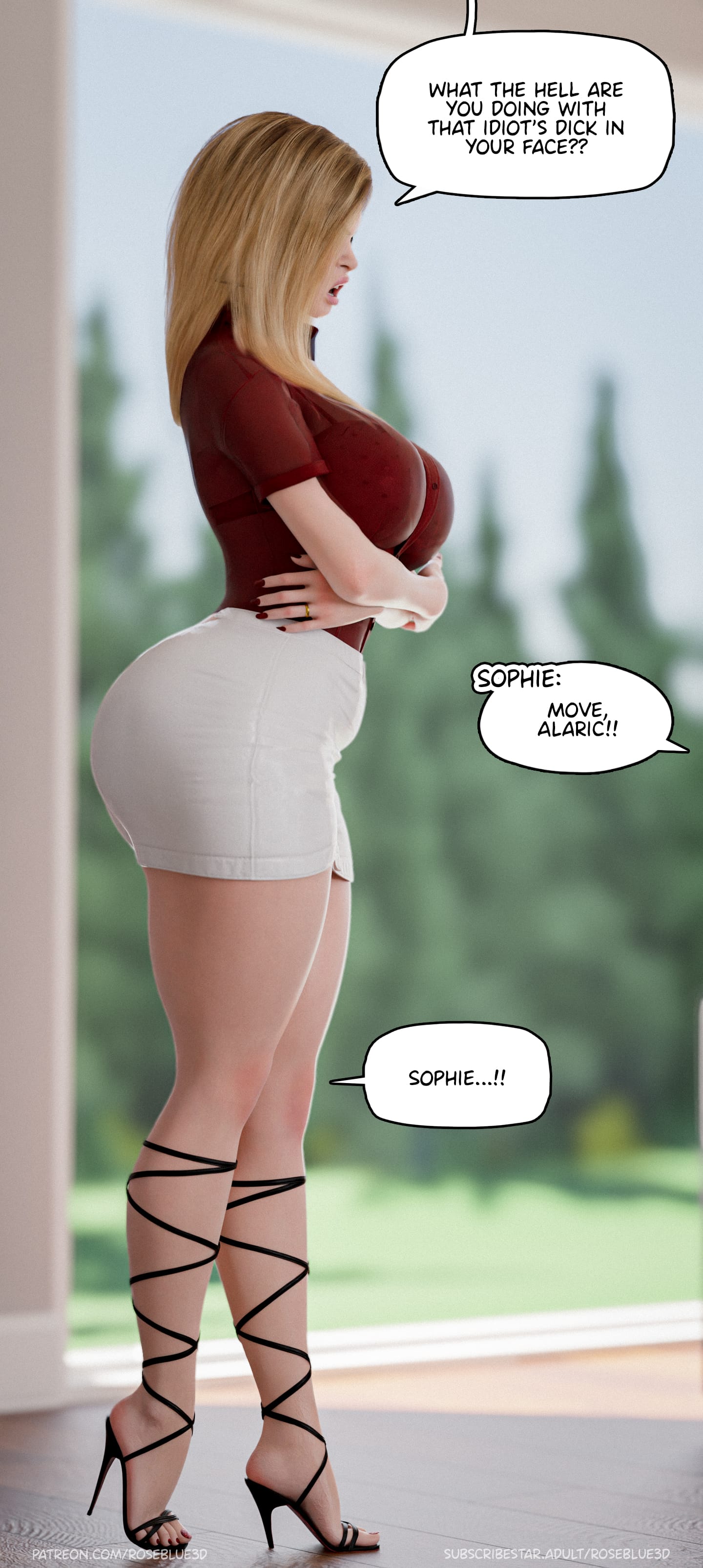 My Neighbor’s Widow [Rose Blue 3D] 41 . My Neighbor's Widow - Chapter 41 [Rose Blue 3D] – page 18