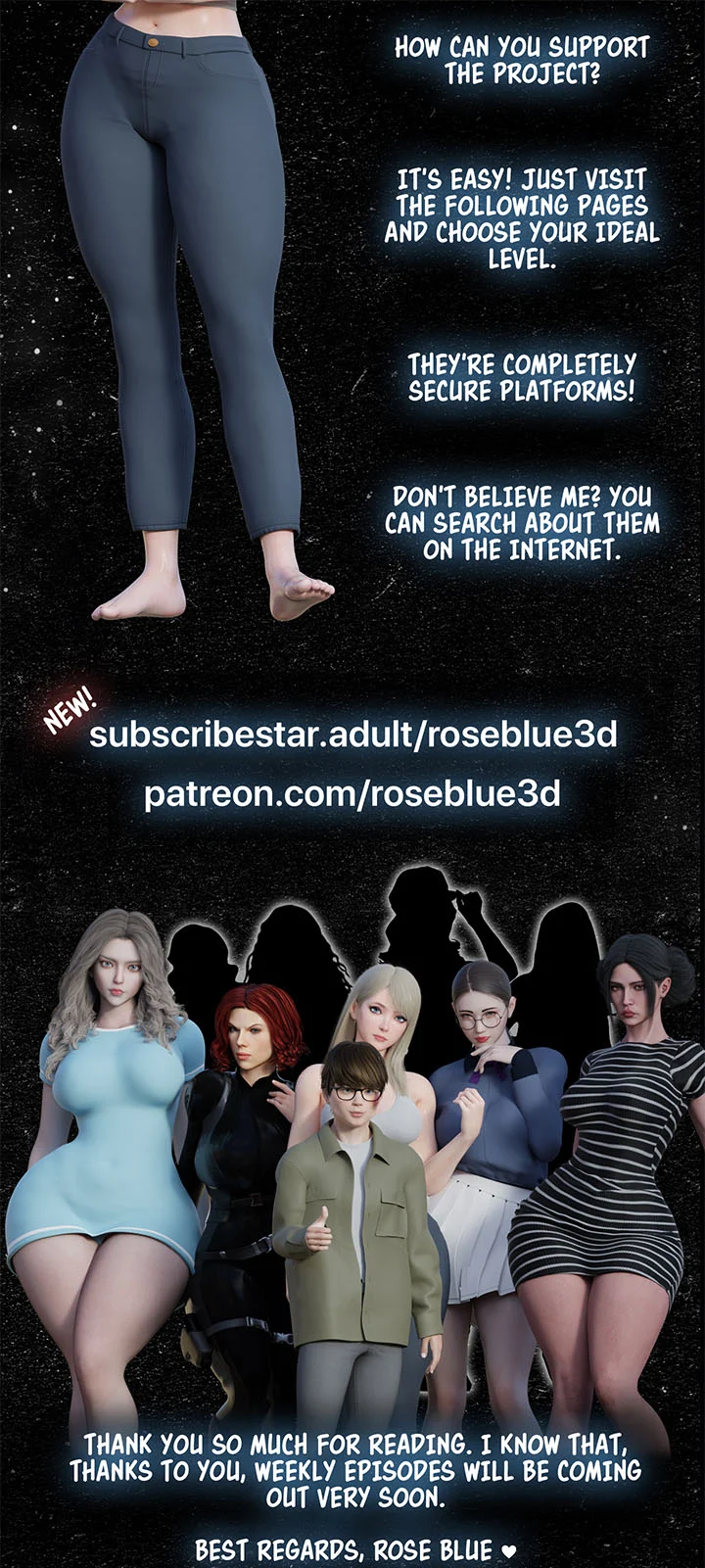 My Neighbor’s Widow [Rose Blue 3D] 6 . My Neighbor's Widow - Chapter 6 [Rose Blue 3D] – page 92