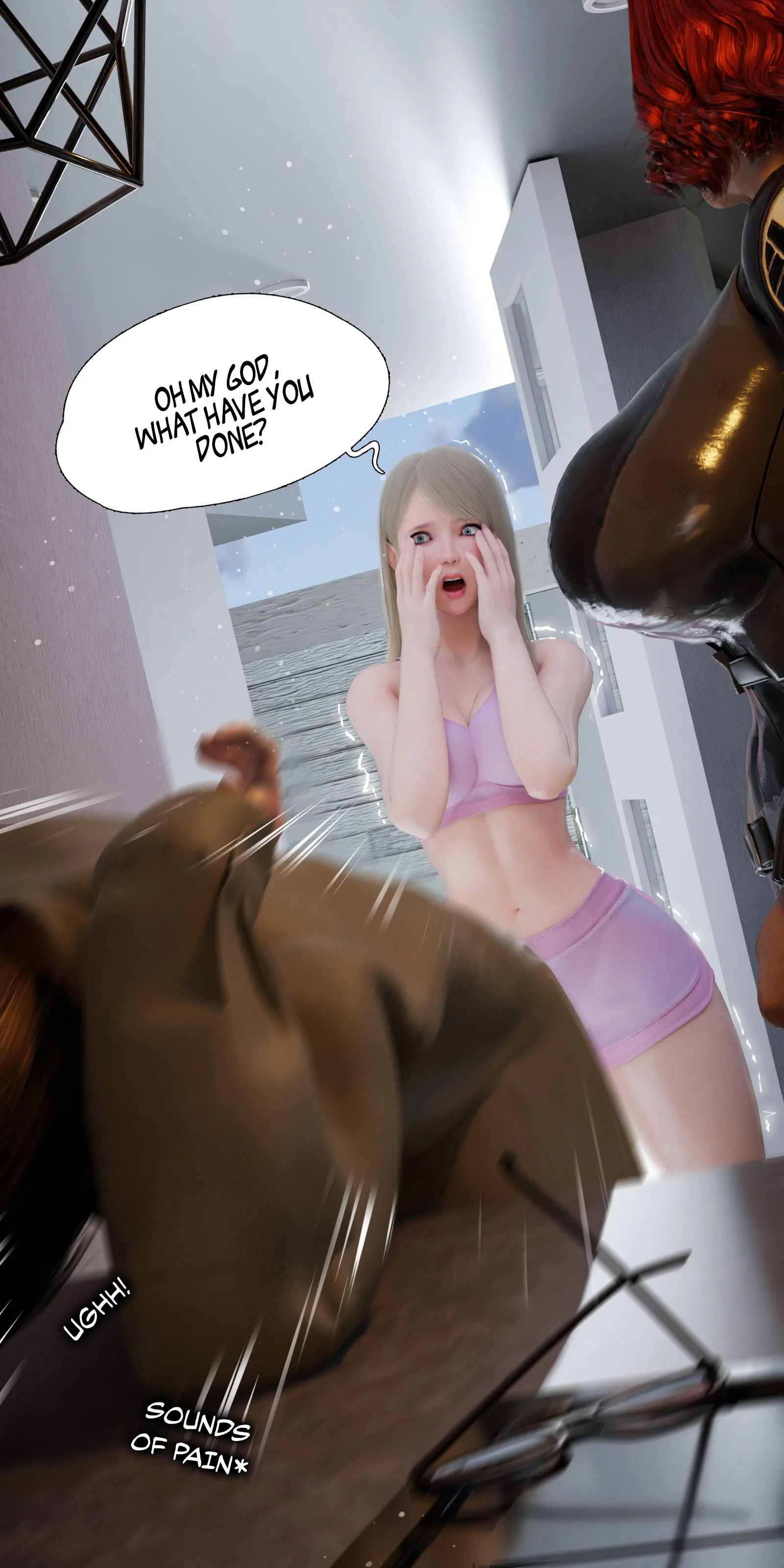 My Neighbor’s Widow [Rose Blue 3D] 5 . My Neighbor's Widow - Chapter 5 [Rose Blue 3D] – page 56