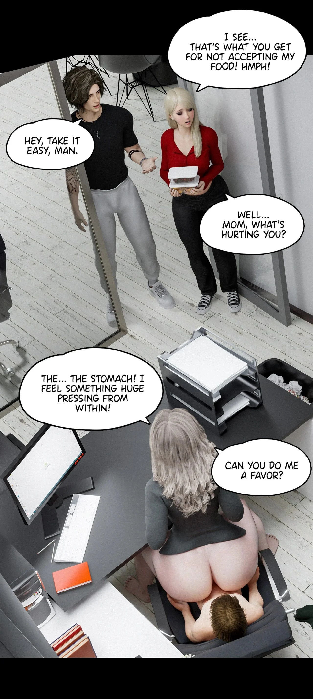 My Neighbor’s Widow [Rose Blue 3D] 18 . My Neighbor's Widow - Chapter 18 [Rose Blue 3D] – page 38