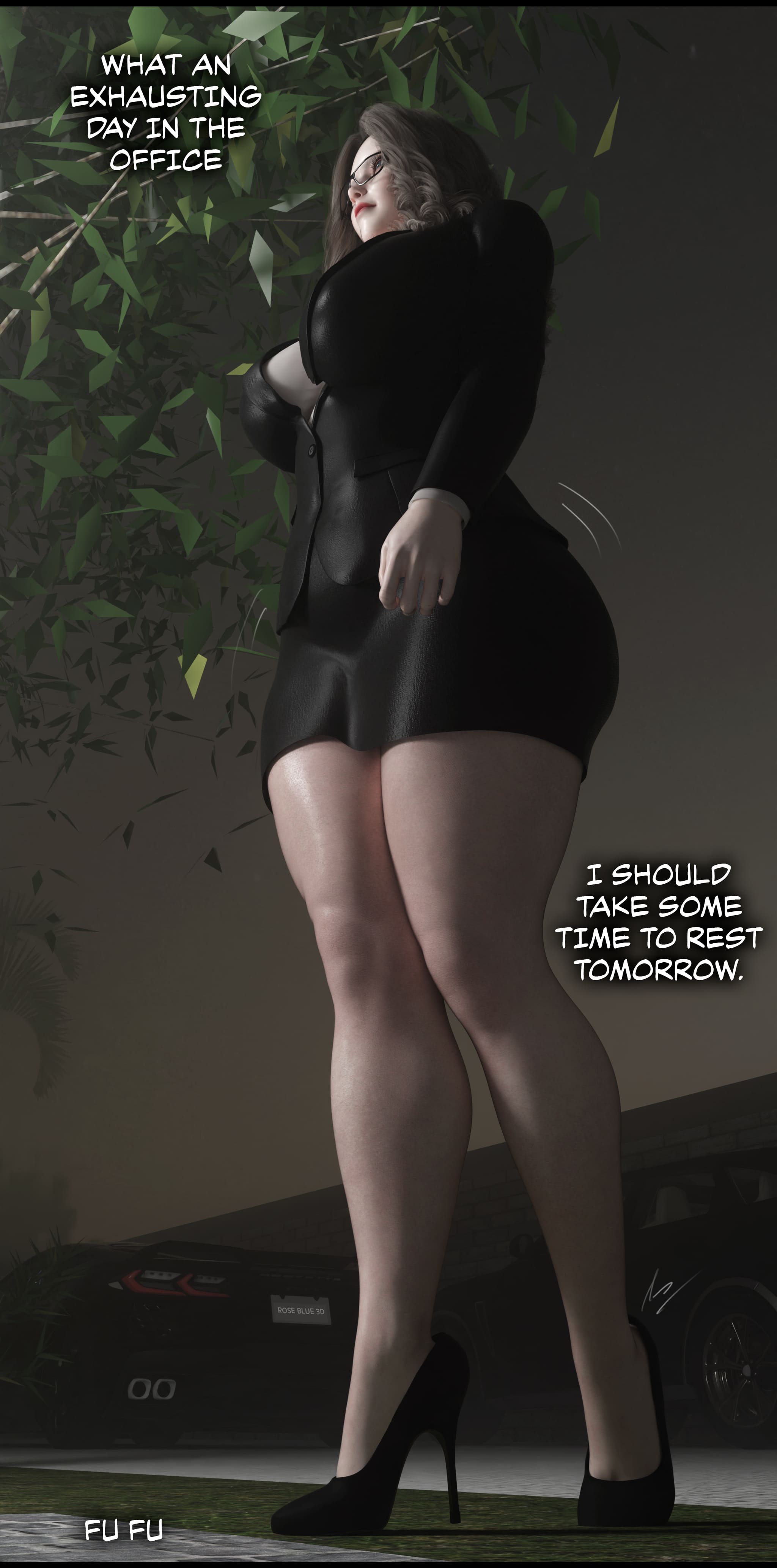 My Neighbor’s Widow [Rose Blue 3D] 1 . My Neighbor's Widow - Chapter 1 [Rose Blue 3D] – page 108