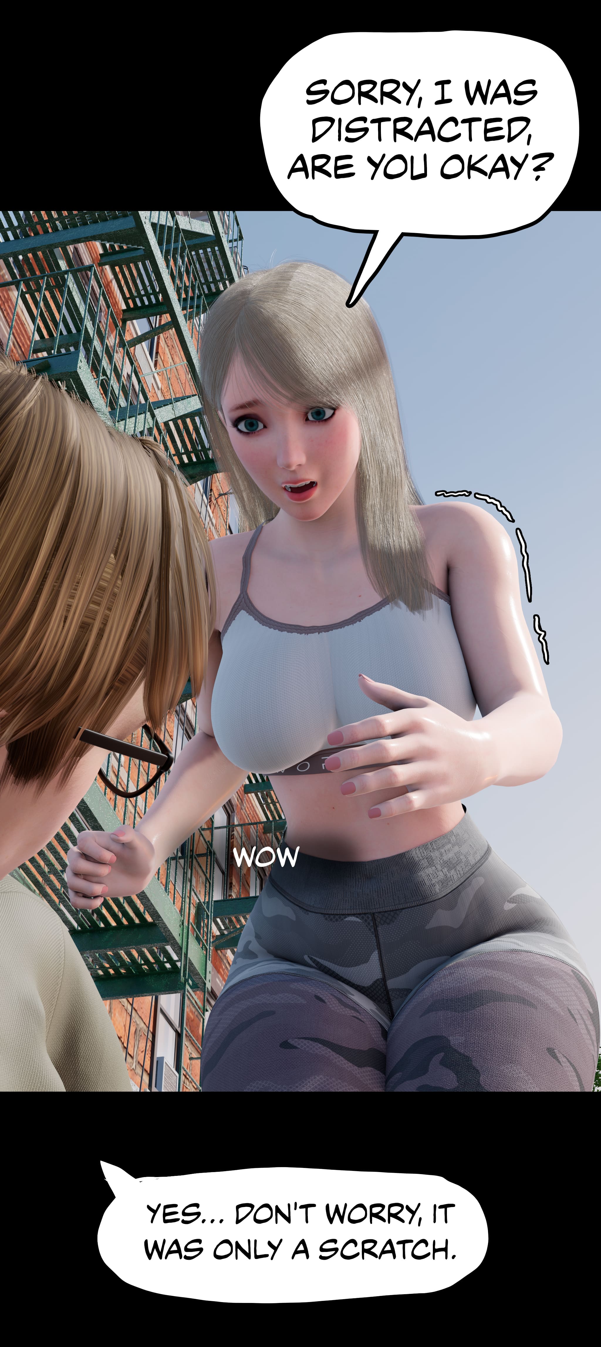 My Neighbor’s Widow [Rose Blue 3D] 1 . My Neighbor's Widow - Chapter 1 [Rose Blue 3D] – page 28