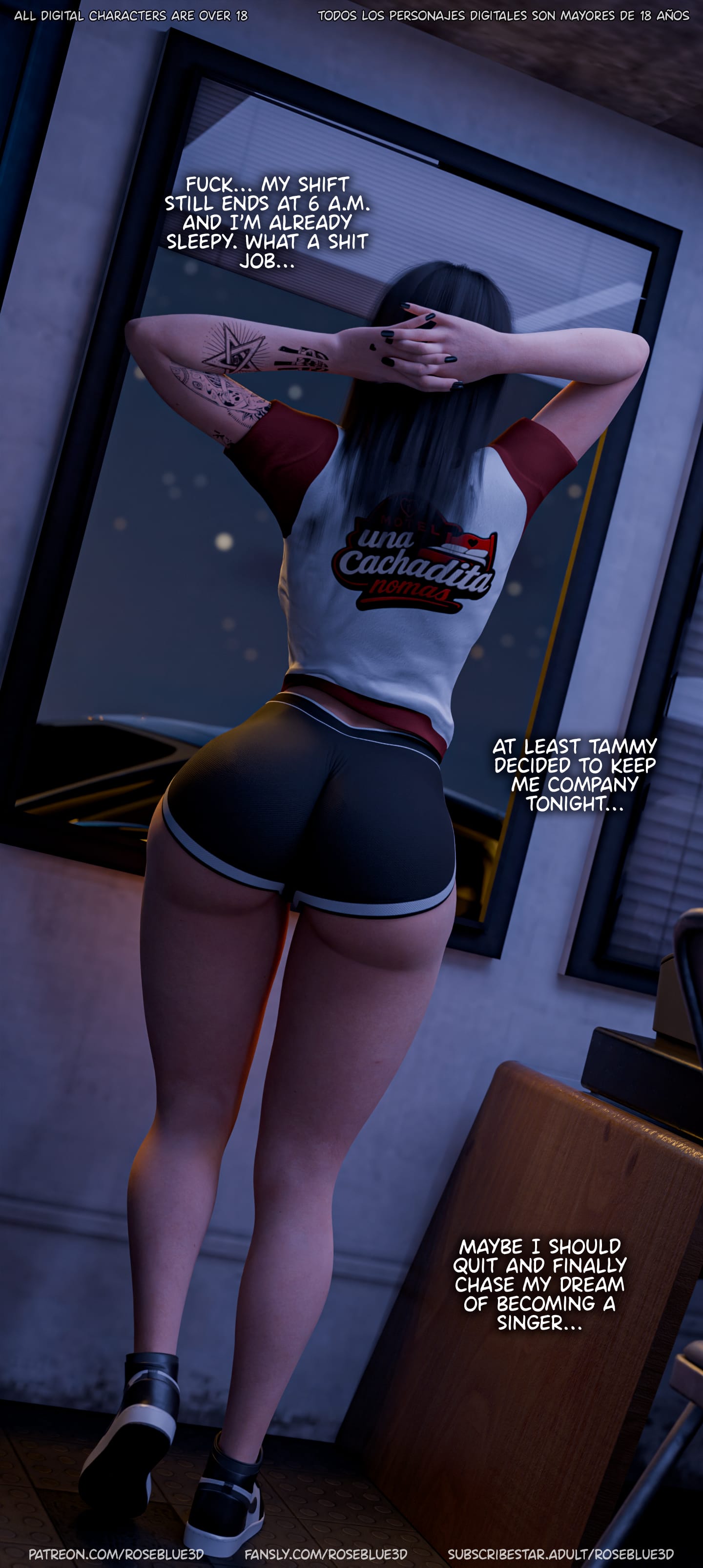 My Neighbor’s Widow [Rose Blue 3D] 54 . My Neighbor's Widow - Chapter 54 [Rose Blue 3D] – page 13