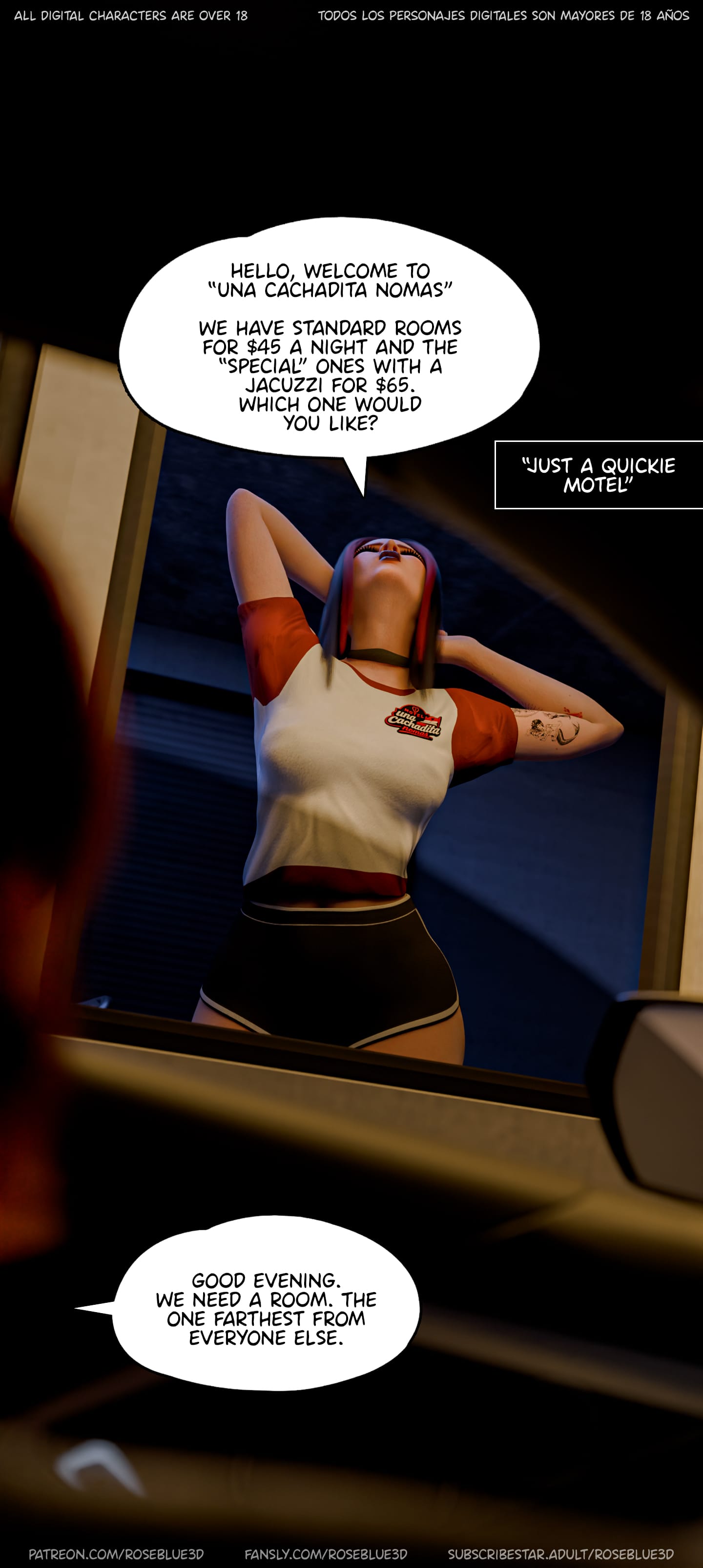 My Neighbor’s Widow [Rose Blue 3D] 54 . My Neighbor's Widow - Chapter 54 [Rose Blue 3D] – page 14