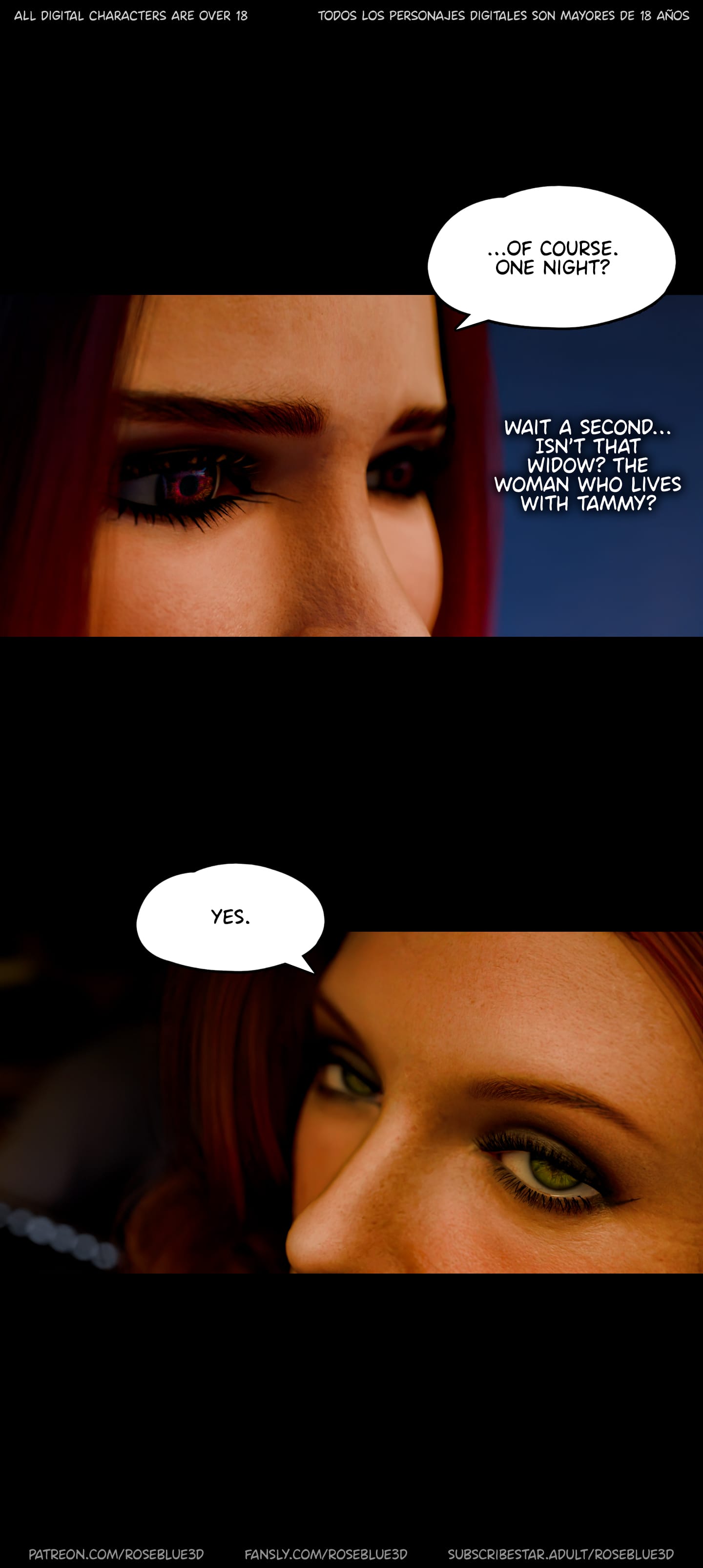 My Neighbor’s Widow [Rose Blue 3D] 54 . My Neighbor's Widow - Chapter 54 [Rose Blue 3D] – page 15