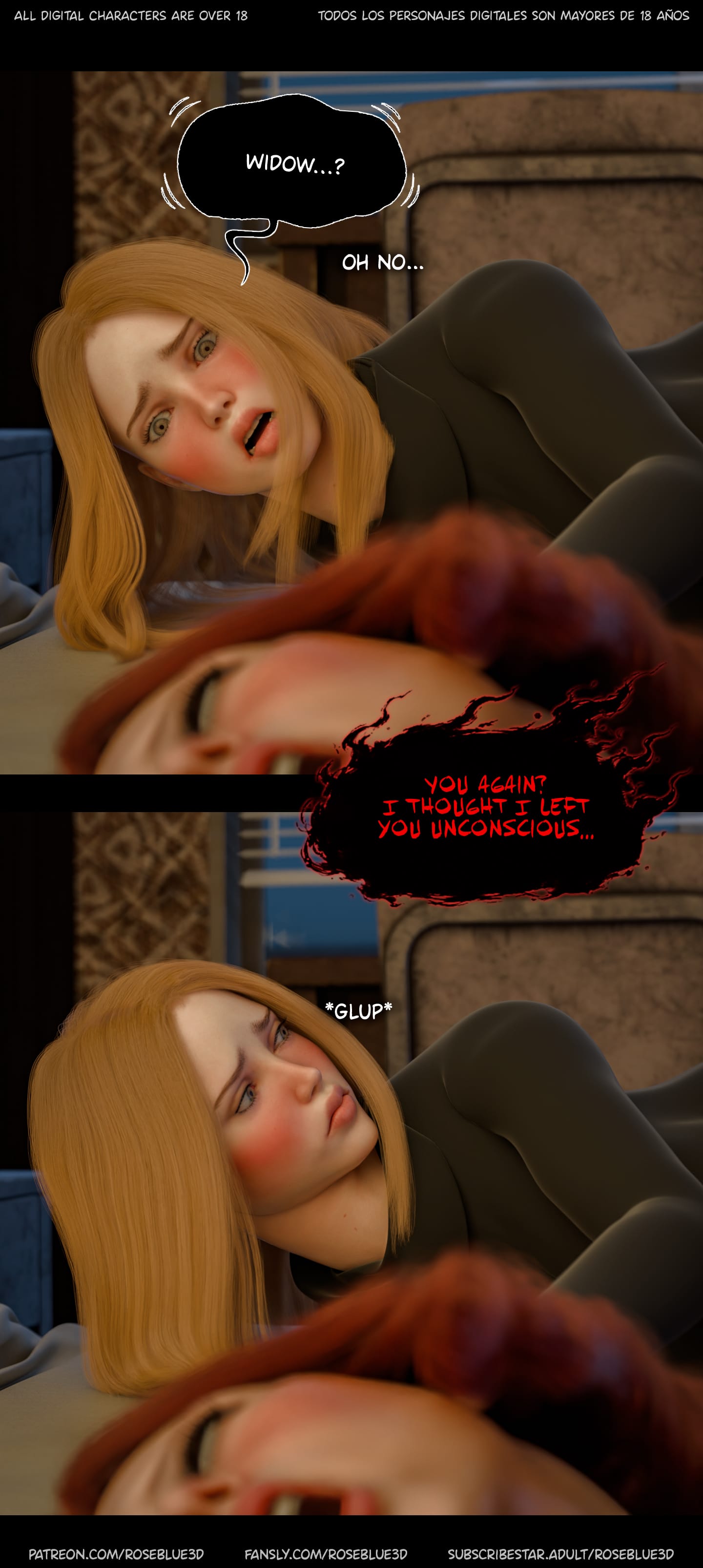 My Neighbor’s Widow [Rose Blue 3D] 54 . My Neighbor's Widow - Chapter 54 [Rose Blue 3D] – page 151