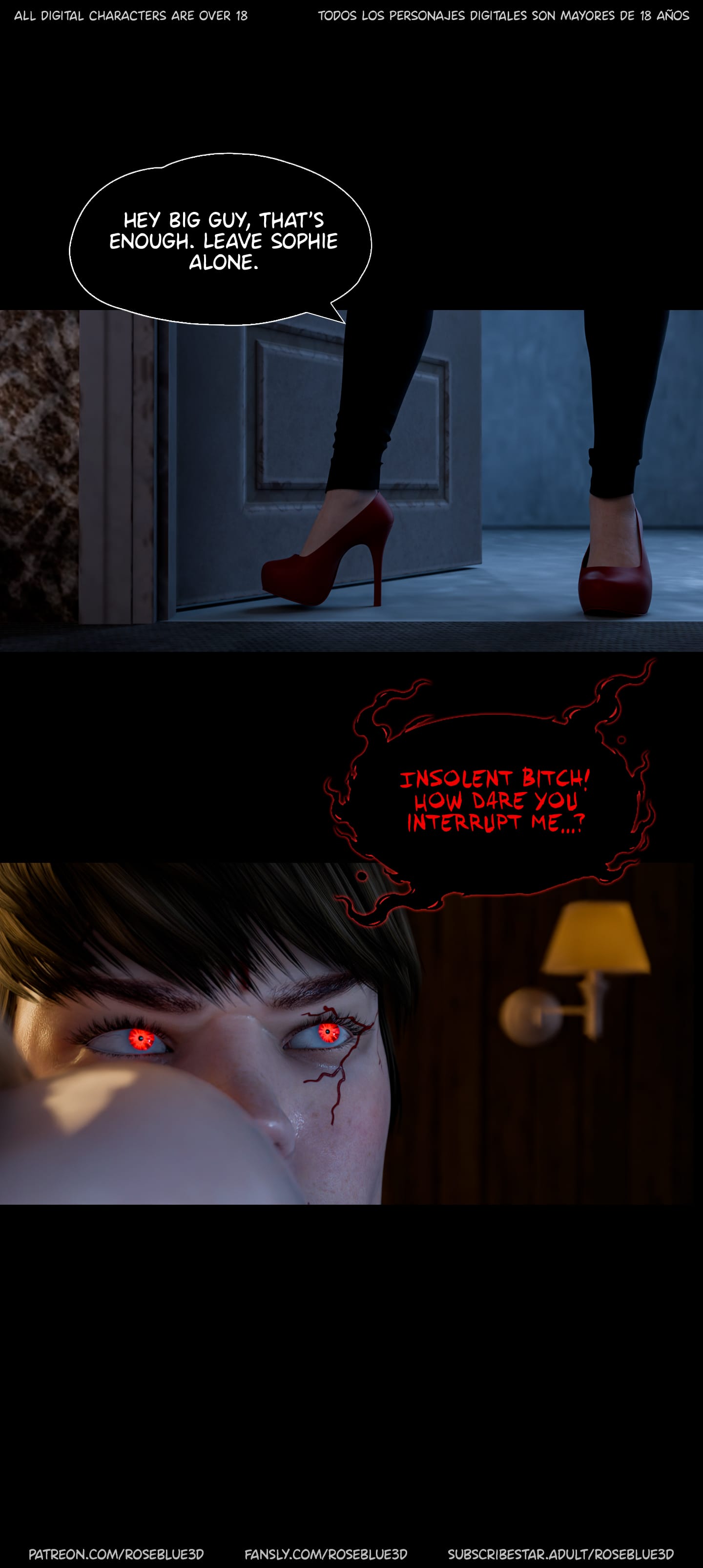 My Neighbor’s Widow [Rose Blue 3D] 54 . My Neighbor's Widow - Chapter 54 [Rose Blue 3D] – page 154
