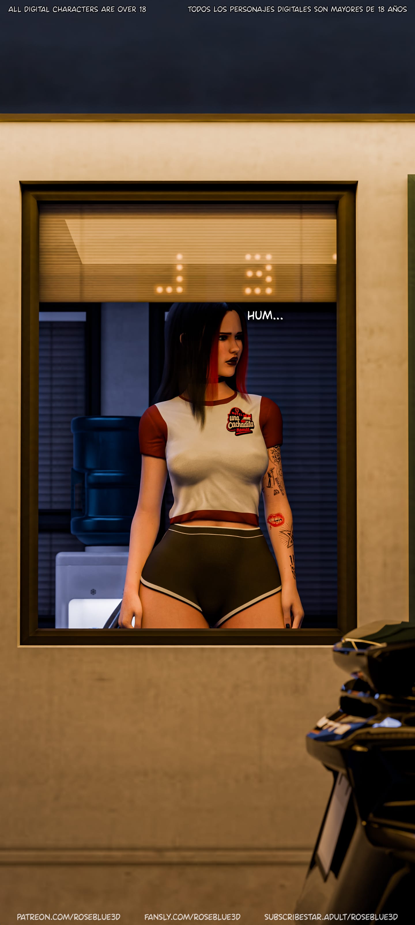 My Neighbor’s Widow [Rose Blue 3D] 54 . My Neighbor's Widow - Chapter 54 [Rose Blue 3D] – page 17