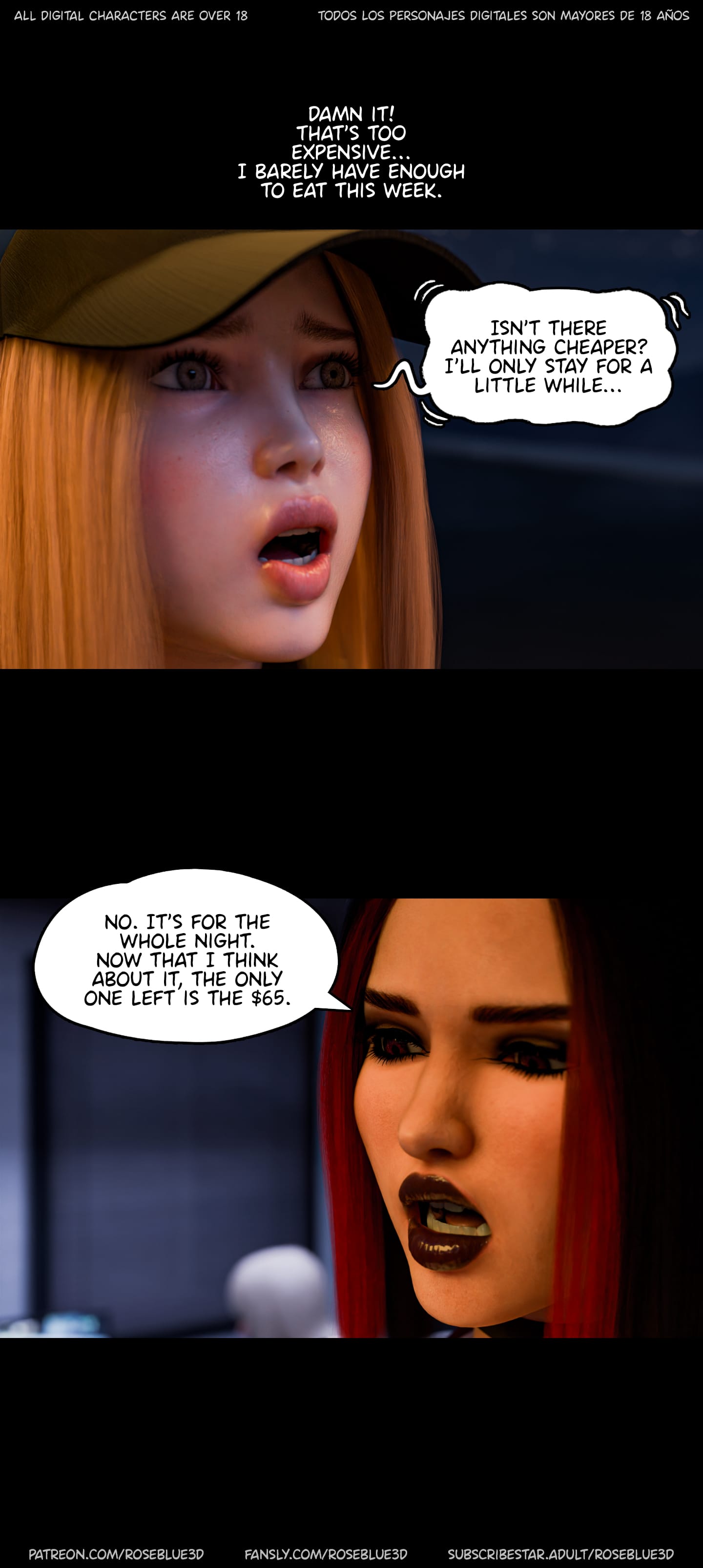 My Neighbor’s Widow [Rose Blue 3D] 54 . My Neighbor's Widow - Chapter 54 [Rose Blue 3D] – page 21