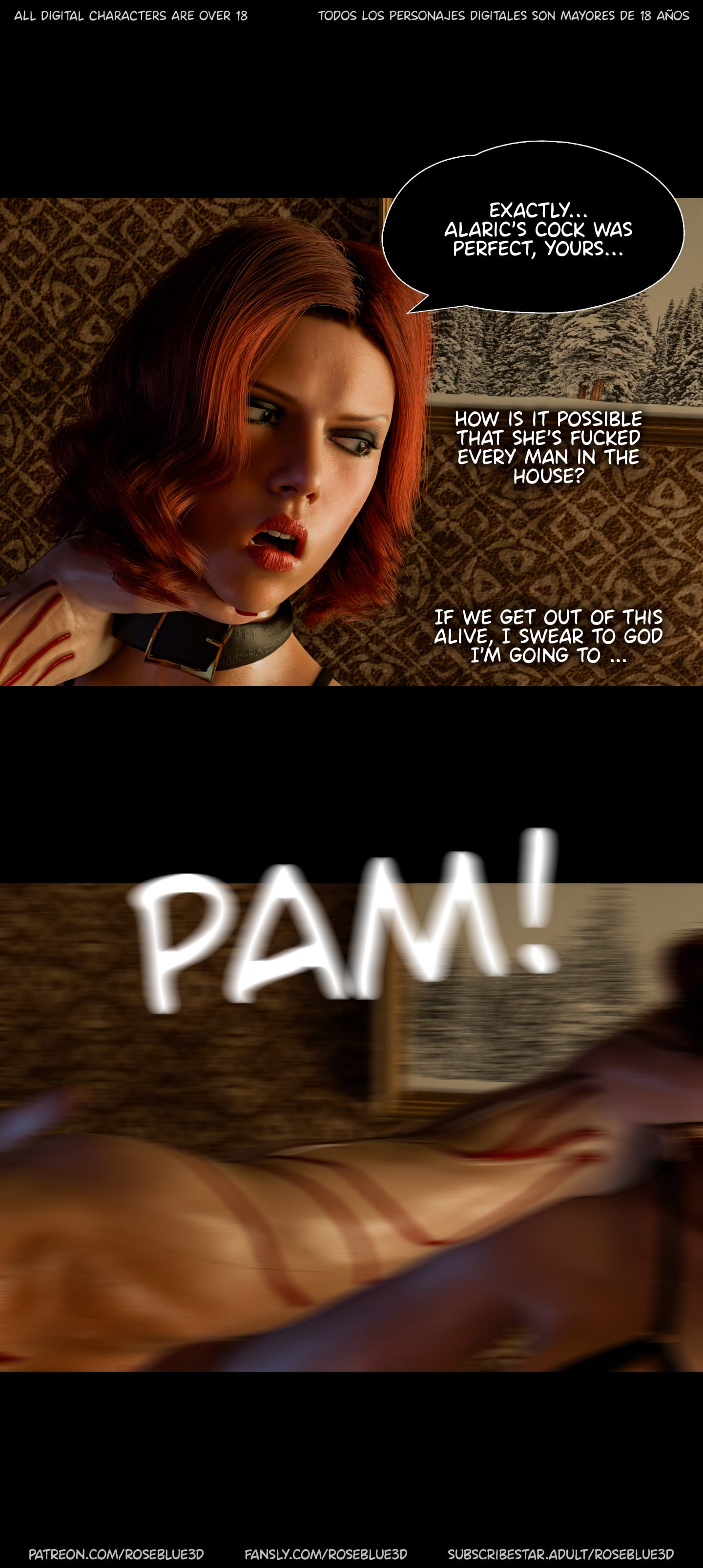 My Neighbor’s Widow [Rose Blue 3D] 54 . My Neighbor's Widow - Chapter 54 [Rose Blue 3D] – page 60