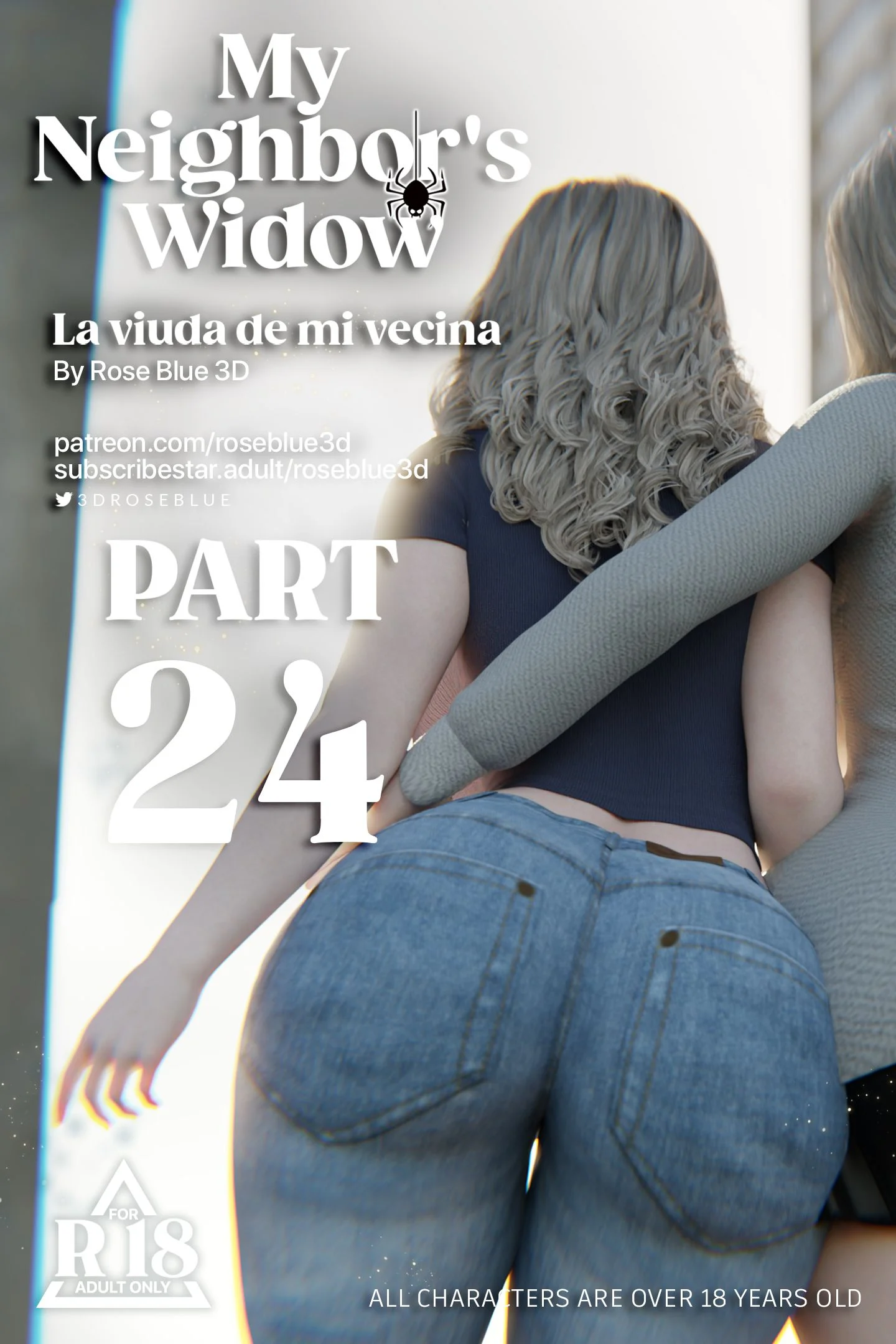 My Neighbor’s Widow [Rose Blue 3D] 24 . My Neighbor's Widow - Chapter 24 [Rose Blue 3D] – page 1