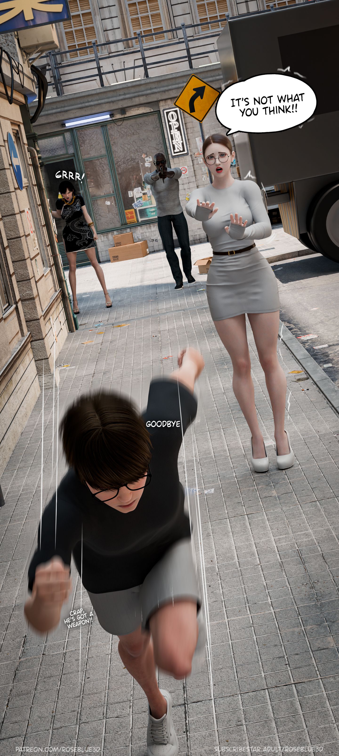 My Neighbor’s Widow [Rose Blue 3D] 26 . My Neighbor's Widow - Chapter 26 [Rose Blue 3D] – page 78