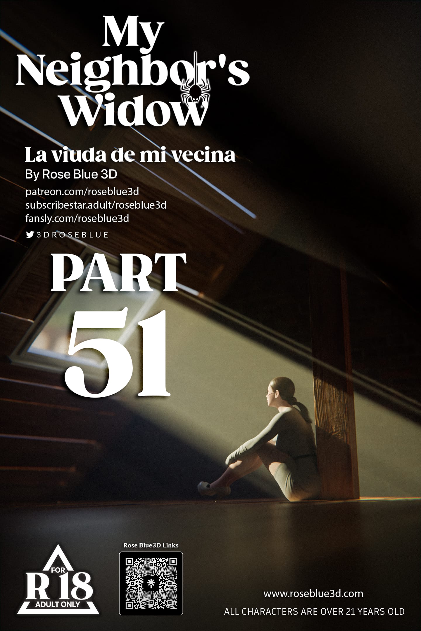 My Neighbor’s Widow [Rose Blue 3D] 51 . My Neighbor's Widow - Chapter 51 [Rose Blue 3D] – page 1