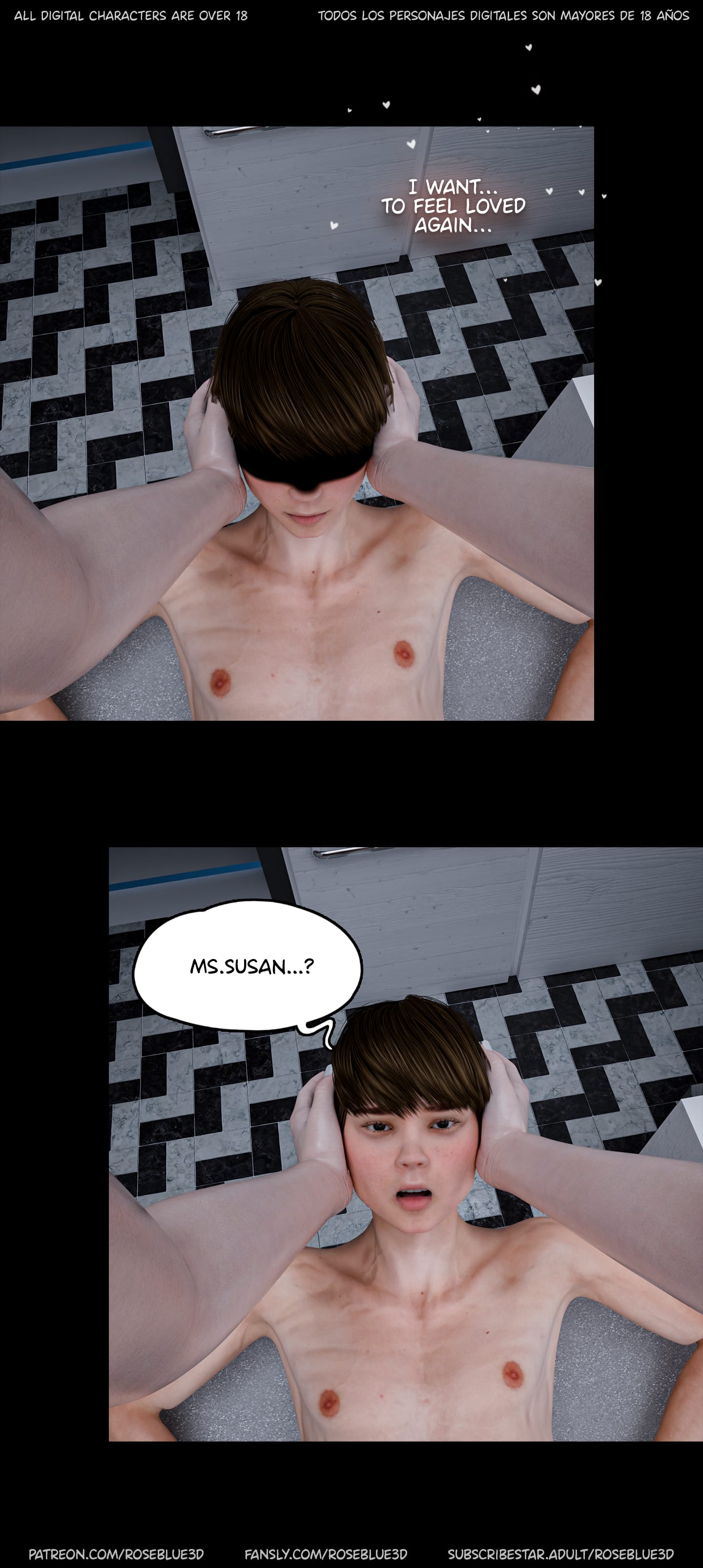 My Neighbor’s Widow [Rose Blue 3D] 51 . My Neighbor's Widow - Chapter 51 [Rose Blue 3D] – page 129
