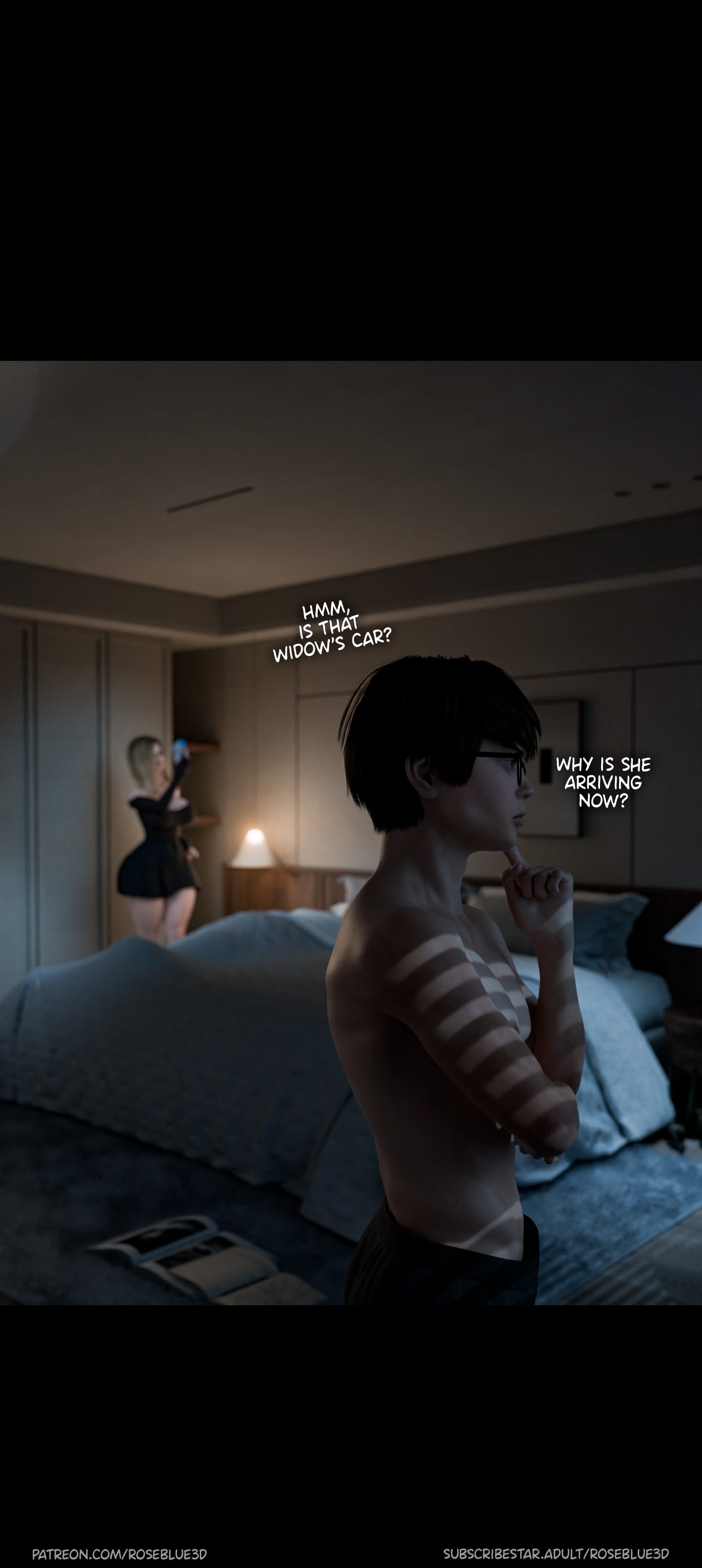 My Neighbor’s Widow [Rose Blue 3D] 32 . My Neighbor's Widow - Chapter 32 [Rose Blue 3D] – page 34